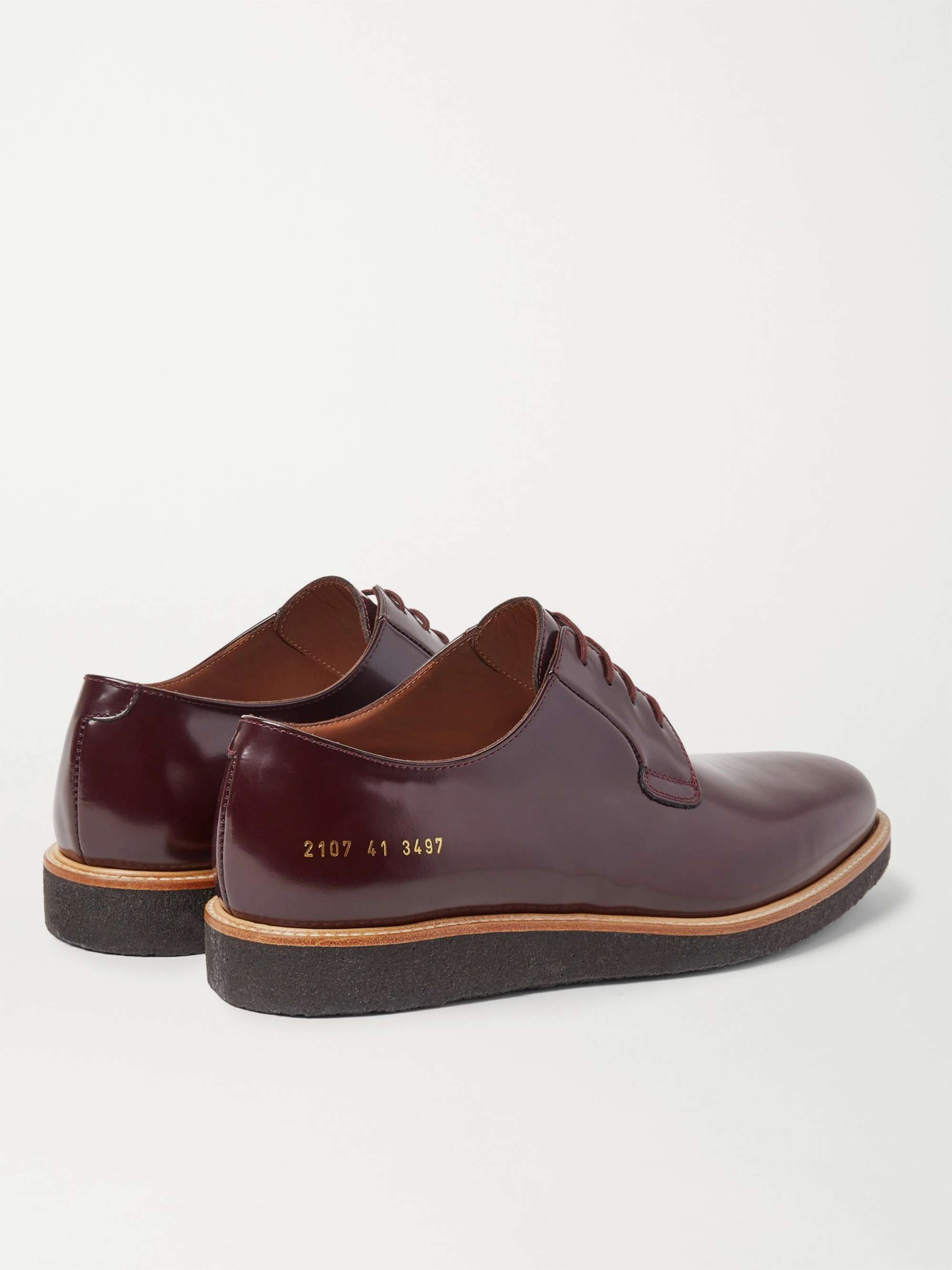 COMMON PROJECTS Polished-Leather Derby Shoes