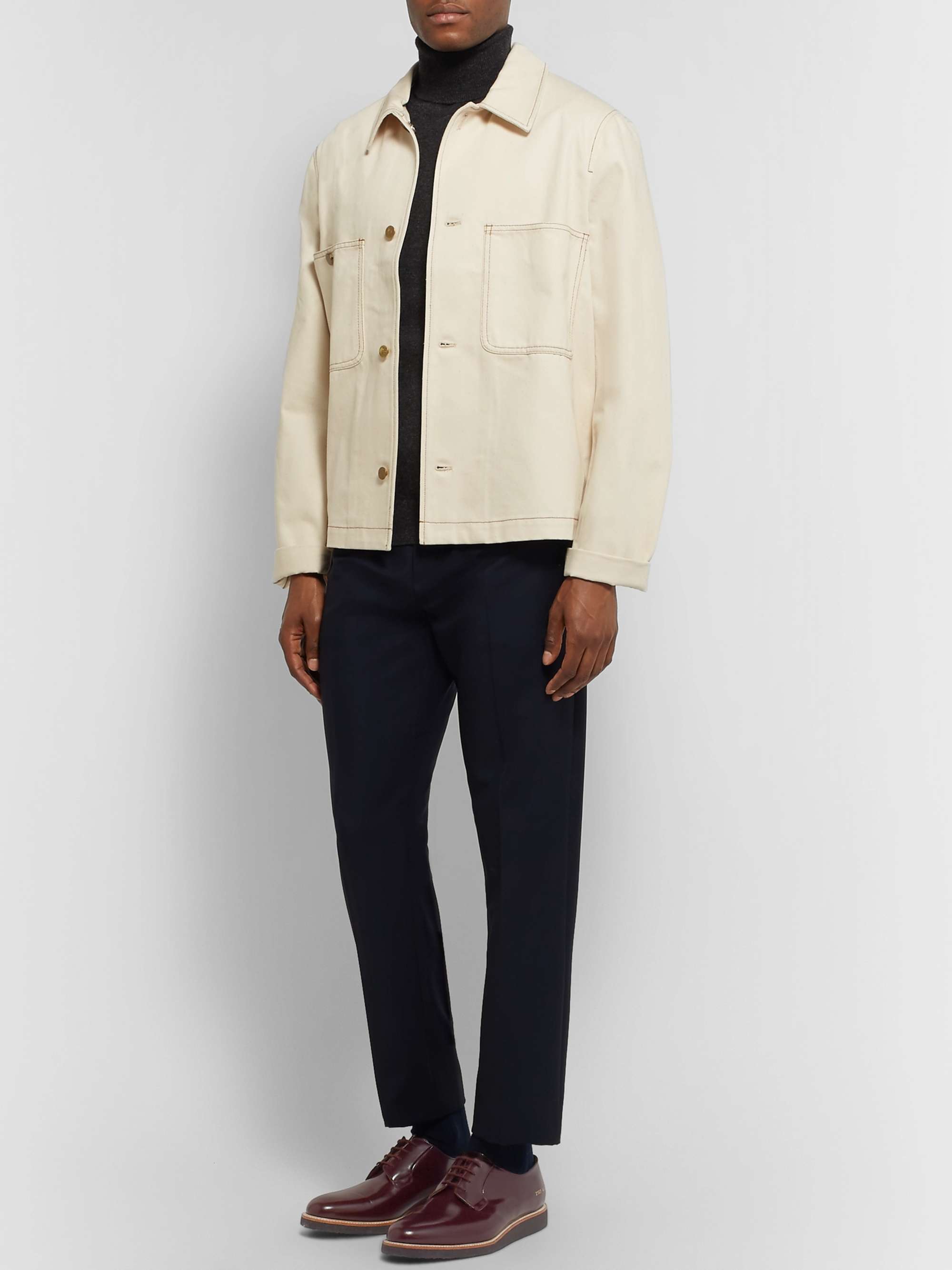 COMMON PROJECTS Polished-Leather Derby Shoes