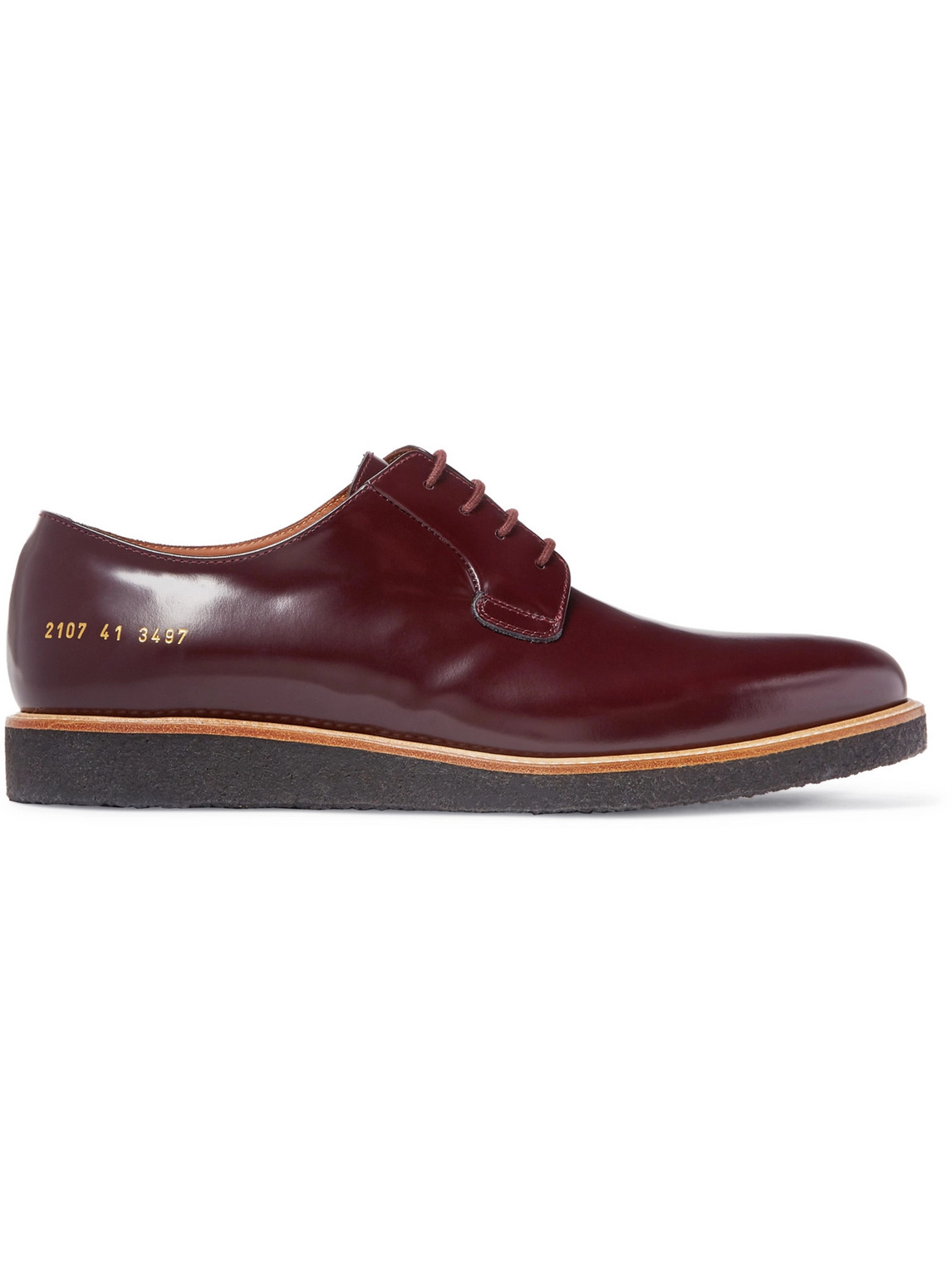 Common Projects – Polished-Leather Derby Shoes