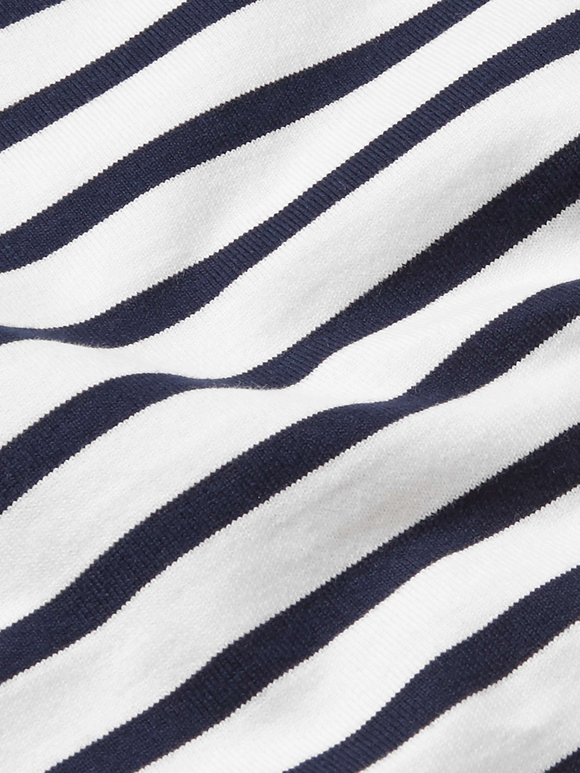 MR P. Striped Cotton-Jersey T-Shirt