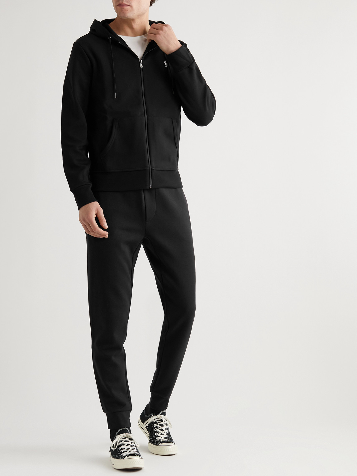 Jersey Zip-Up Hoodie — 2