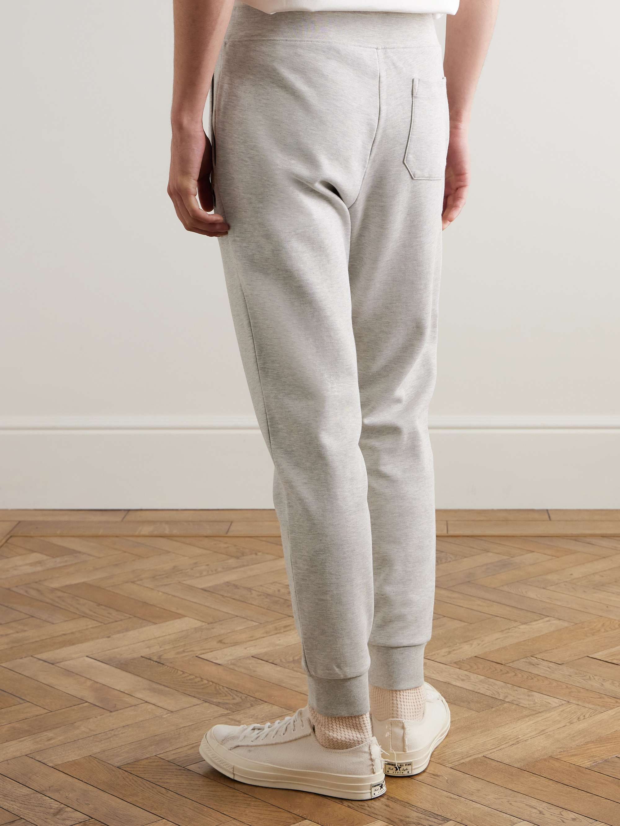 POLO RALPH LAUREN Slim-Fit Mélange Tapered Jersey Sweatpants