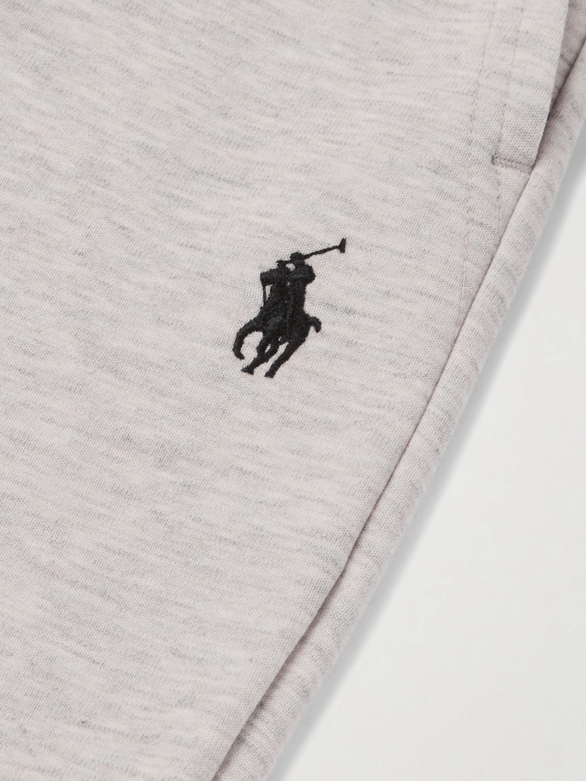 POLO RALPH LAUREN Slim-Fit Mélange Tapered Jersey Sweatpants