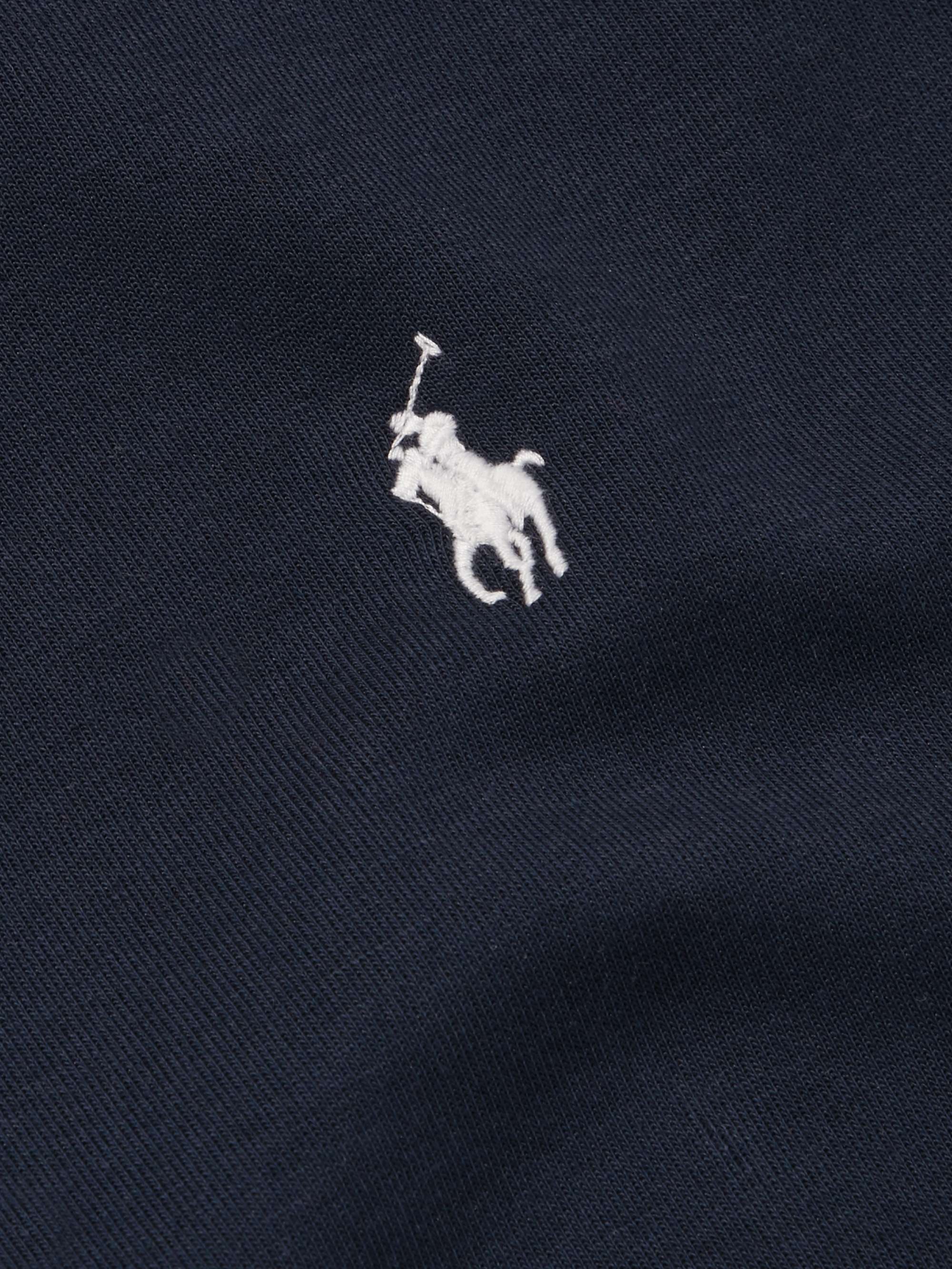 POLO RALPH LAUREN Jersey Zip-Up Hoodie