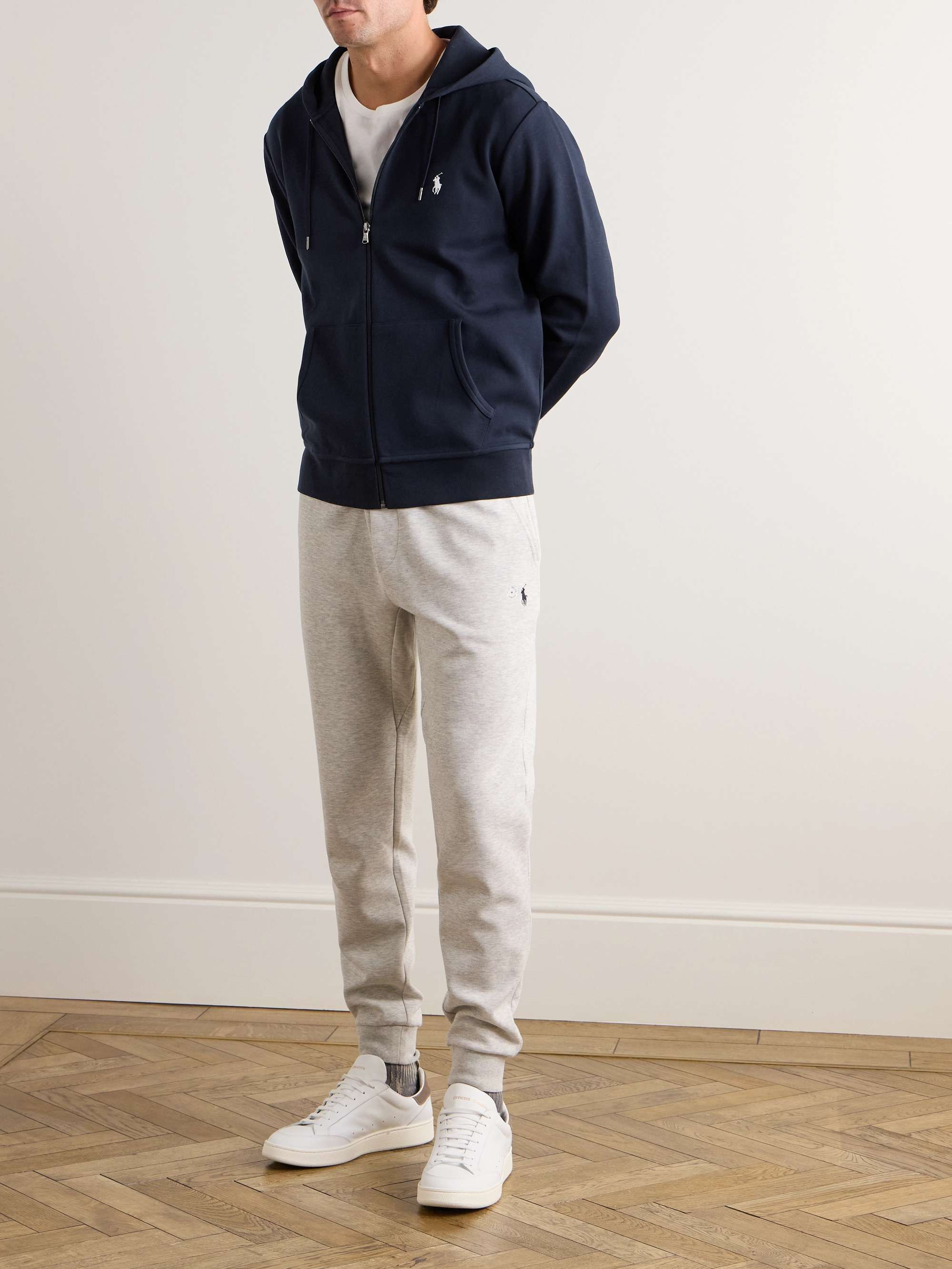 POLO RALPH LAUREN Jersey Zip-Up Hoodie | MR PORTER