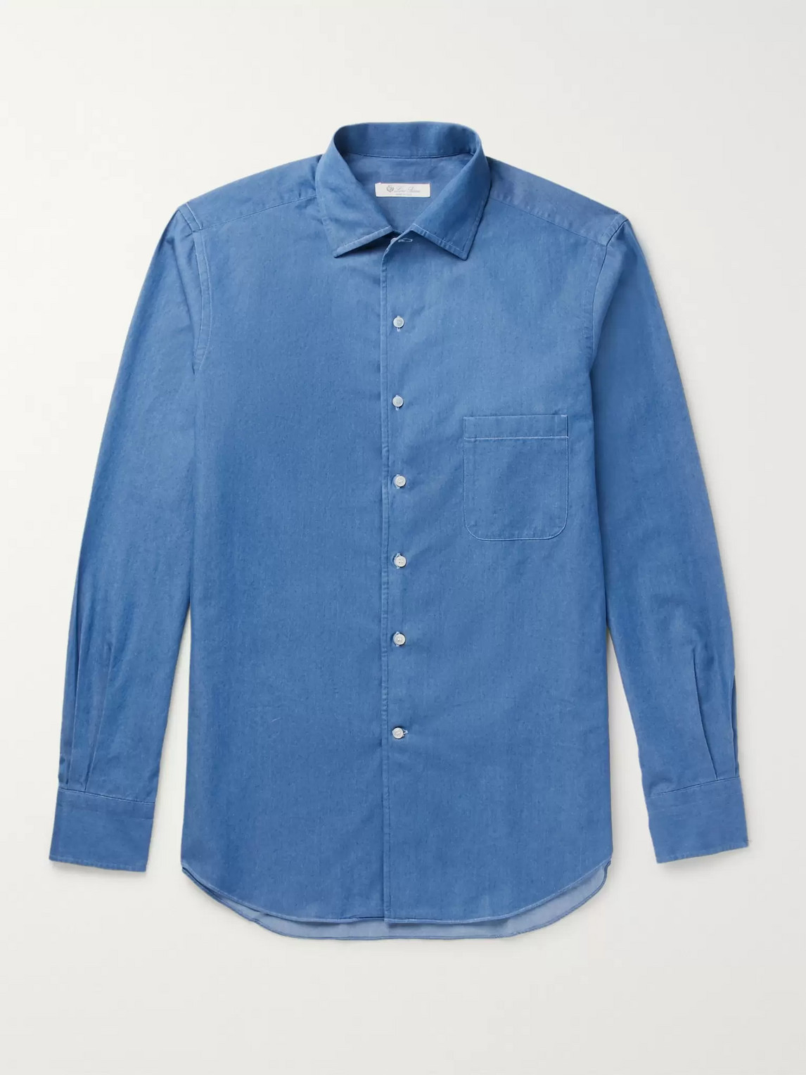 Loro Piana André Cotton-Chambray Shirt - Men
