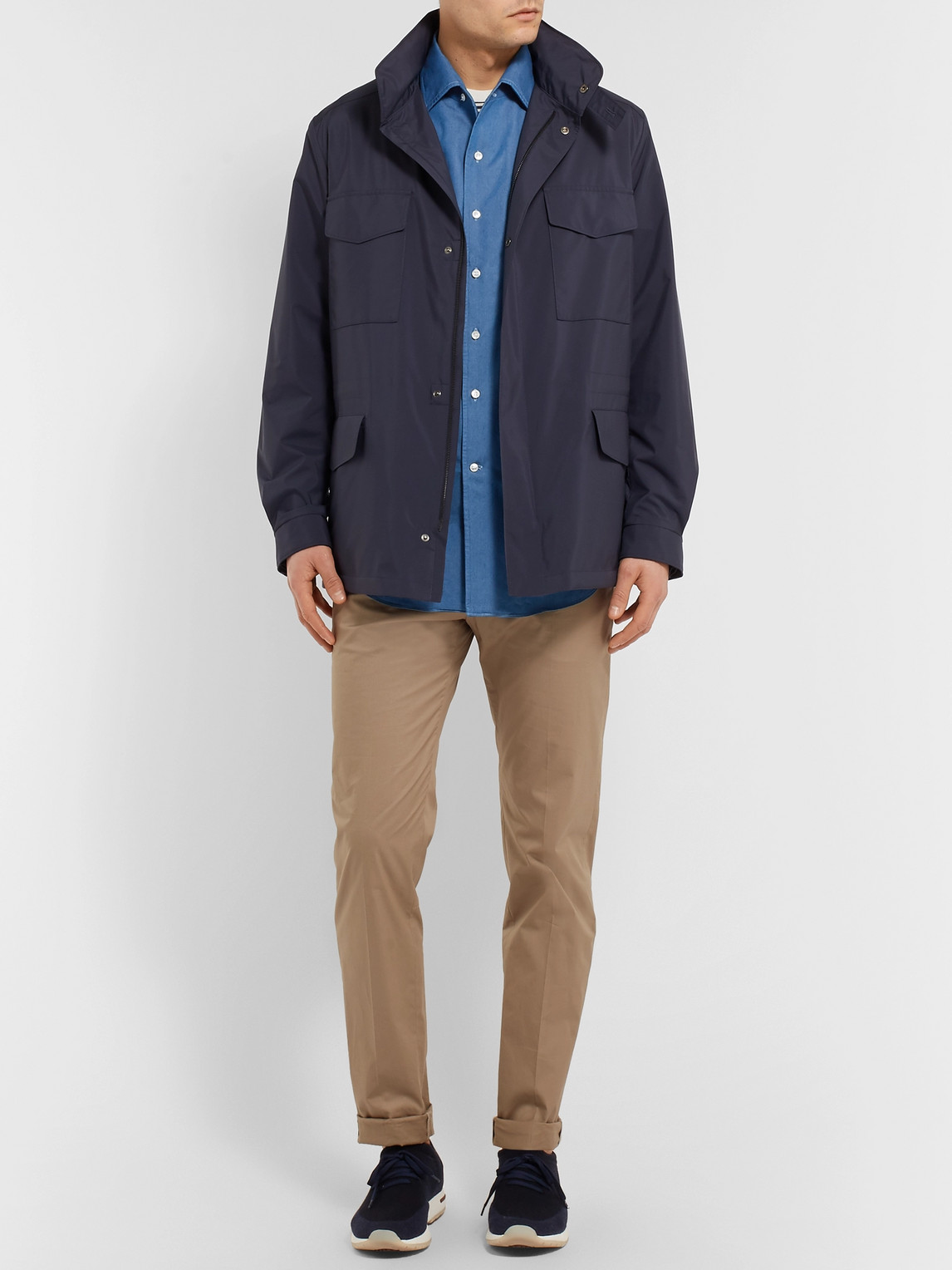 André Cotton-Chambray Shirt — 2