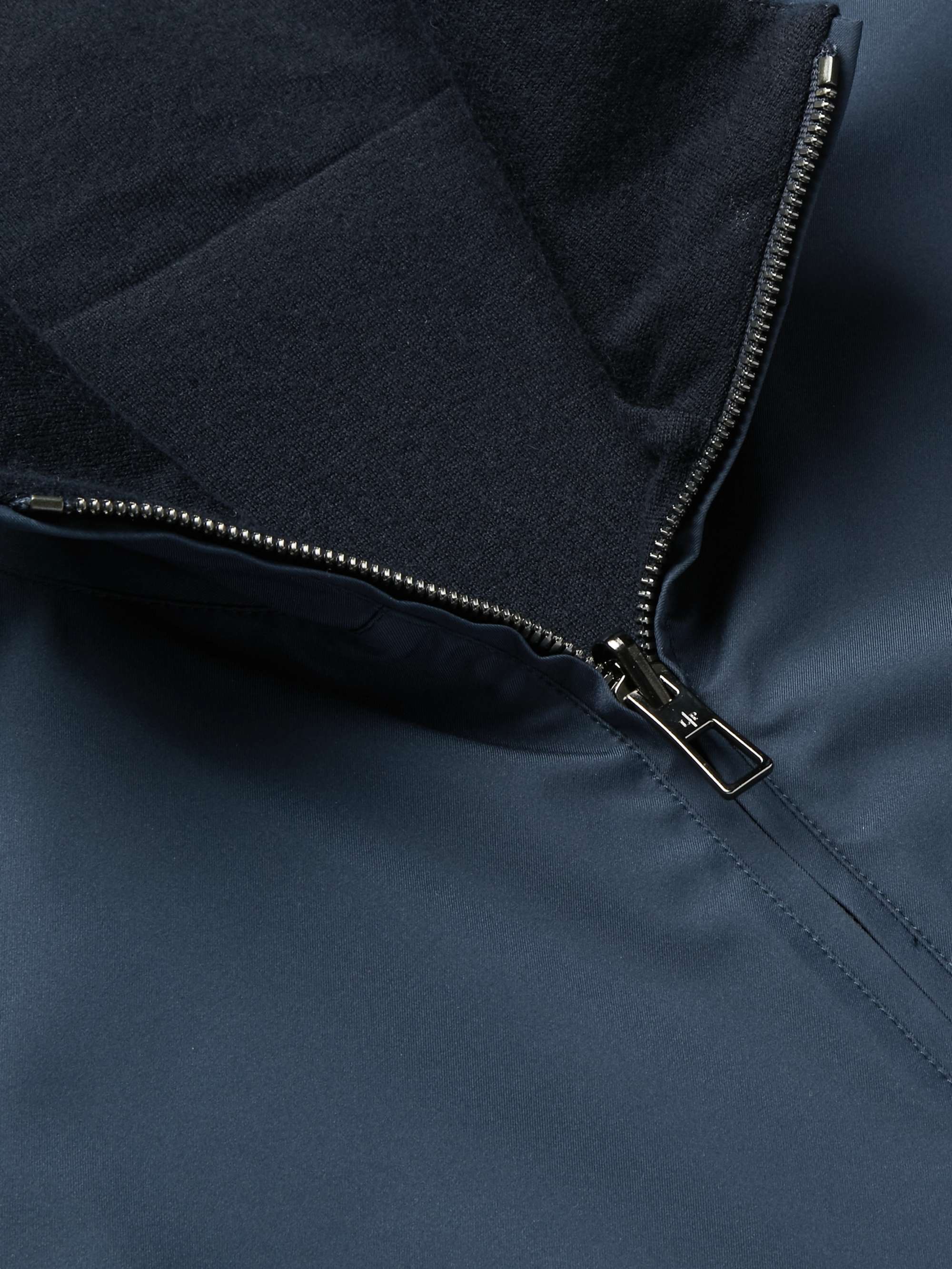LORO PIANA Reversible Windmate Storm System® Shell and Cashmere Bomber Jacket