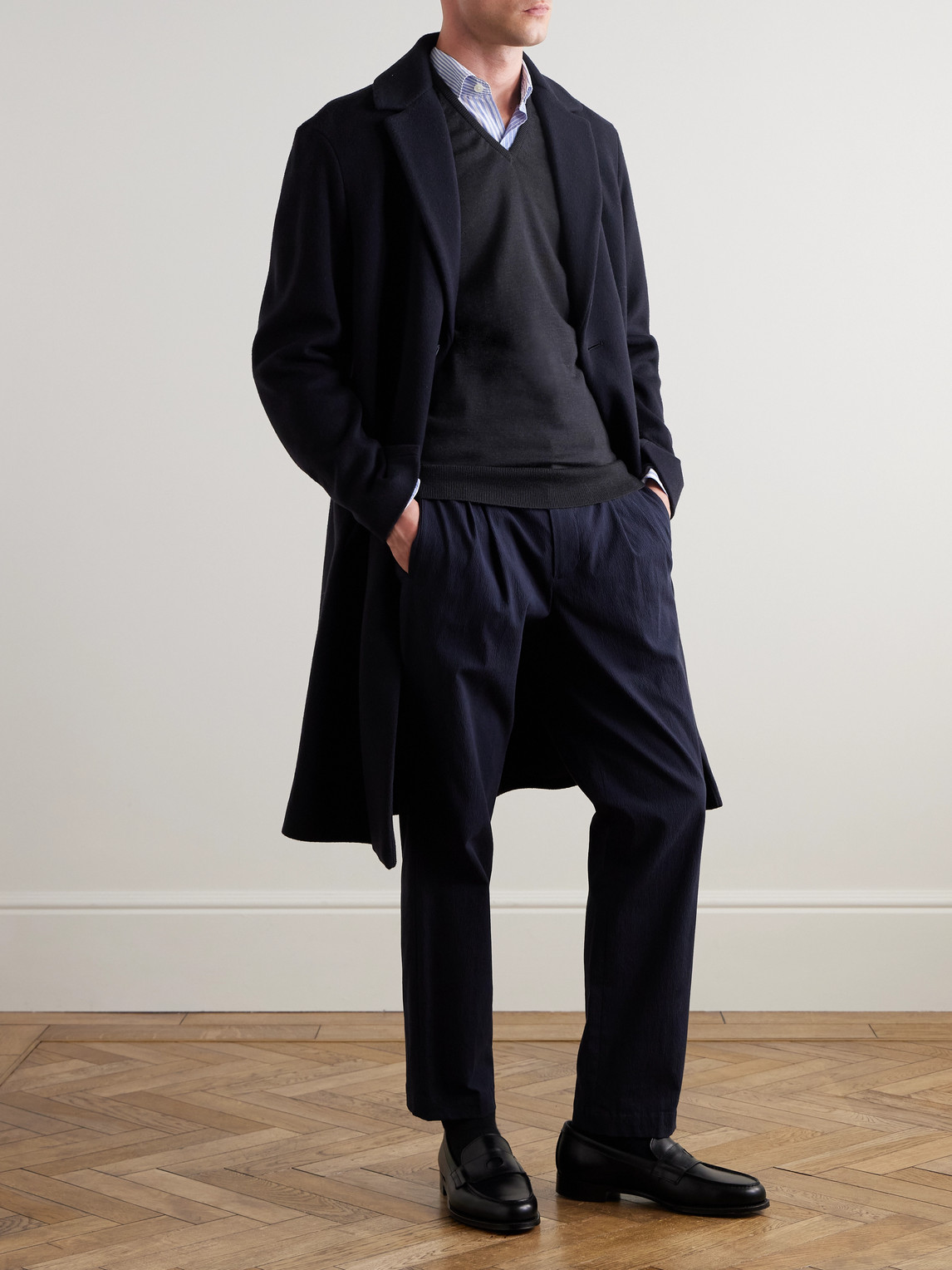 John Smedley Hadfield Slim-fit Merino Wool Sweater Vest
