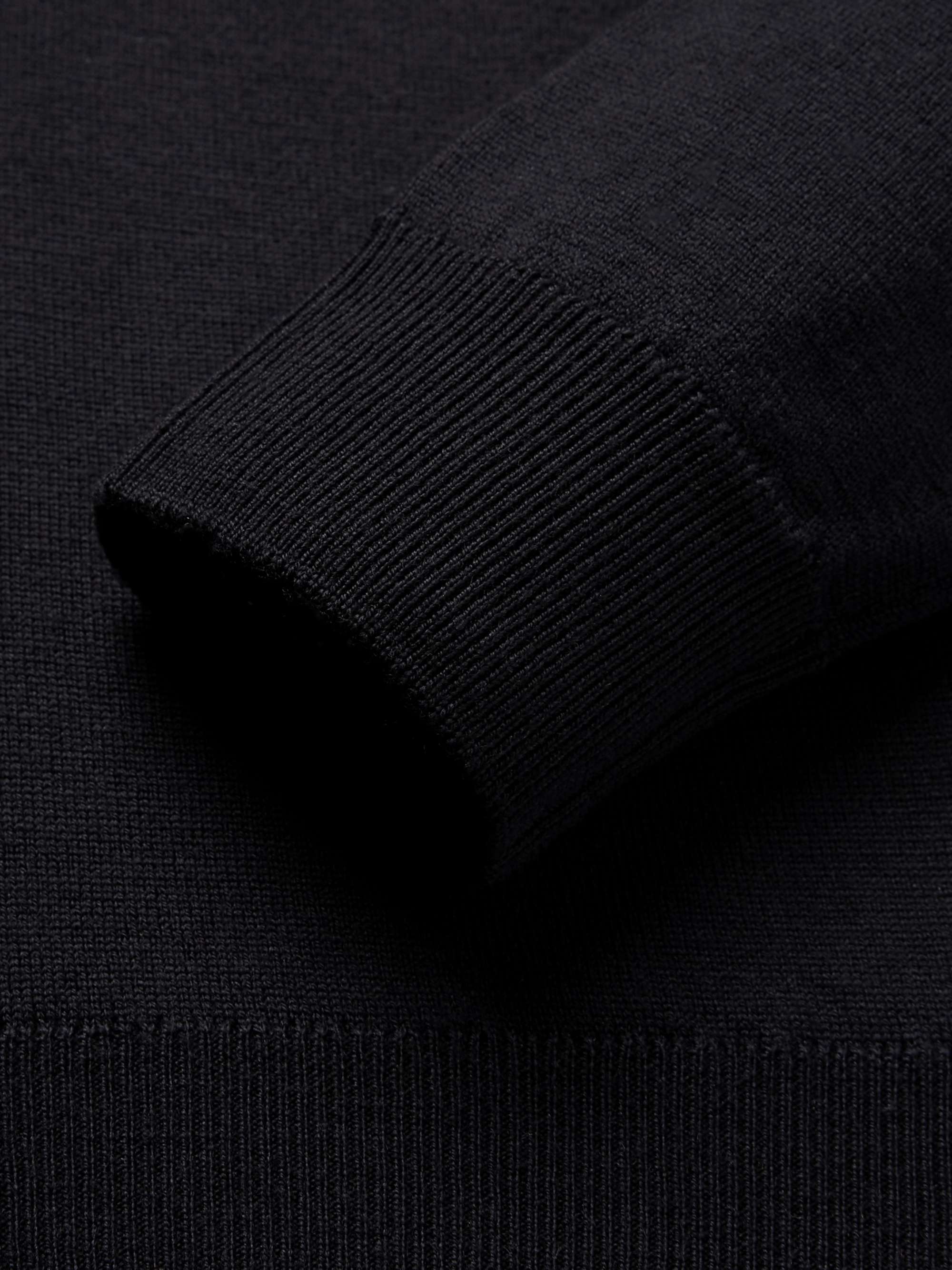 JOHN SMEDLEY Claygate Merino Wool Zip-Up Cardigan