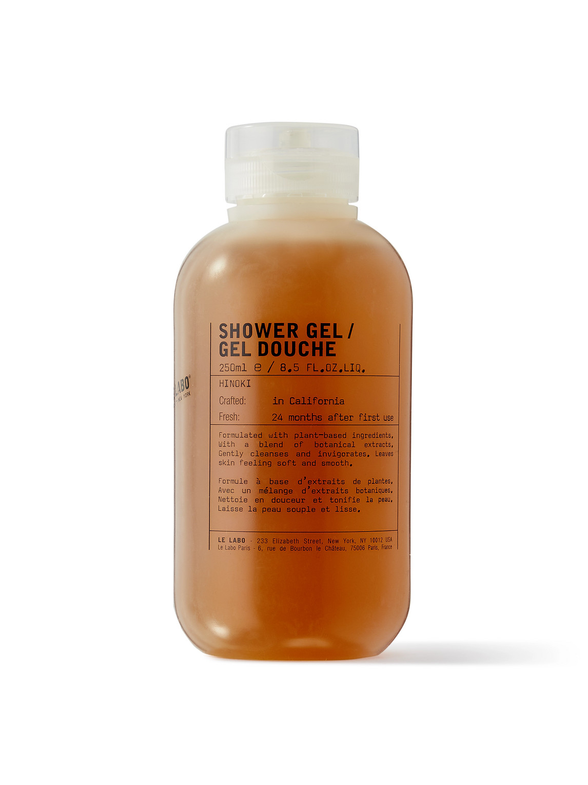 LE LABO Shower Gel Hinoki, 250ml Men for Men