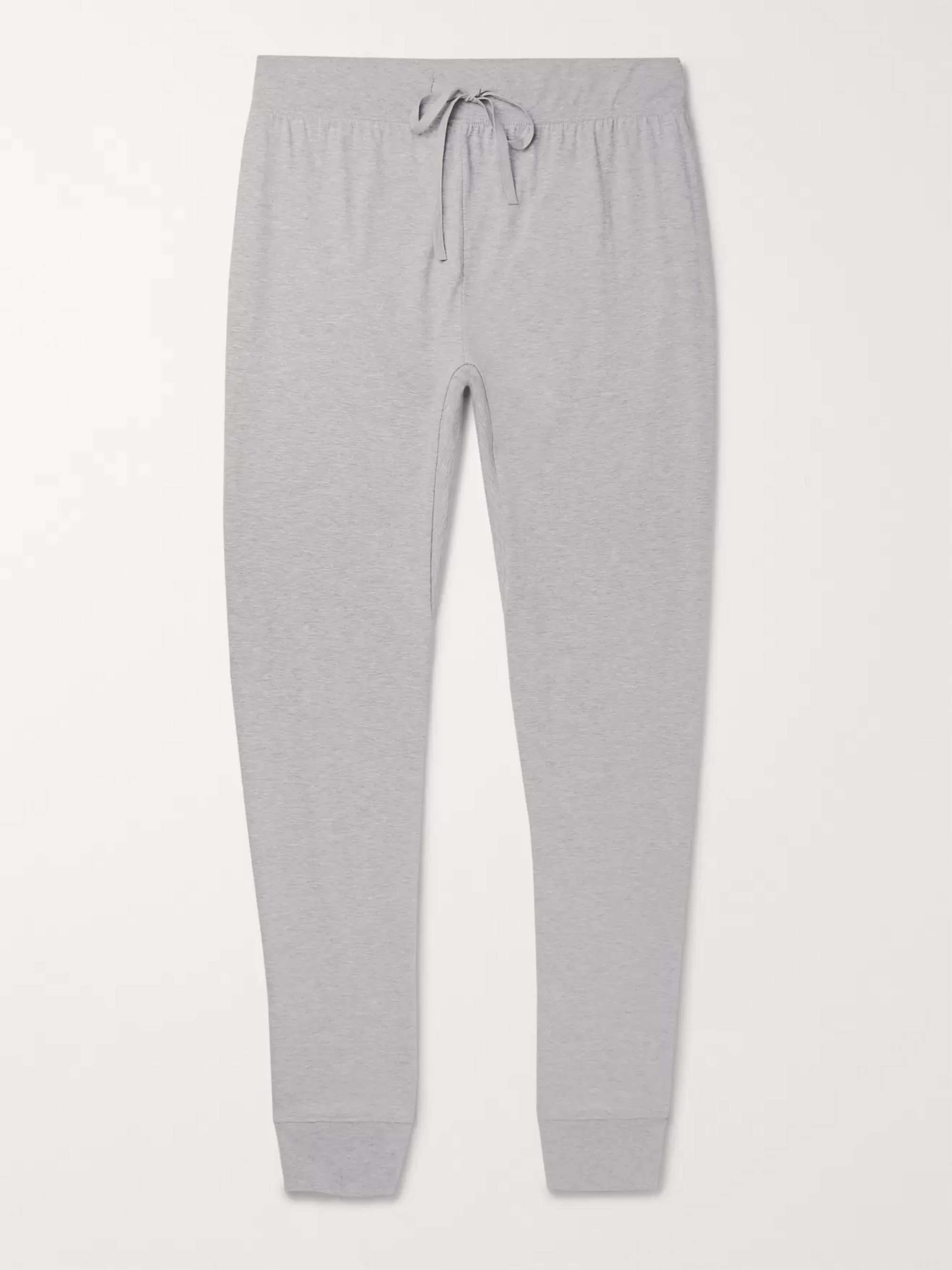 HANDVAERK Tapered Pima Cotton-Jersey Pyjama Trousers