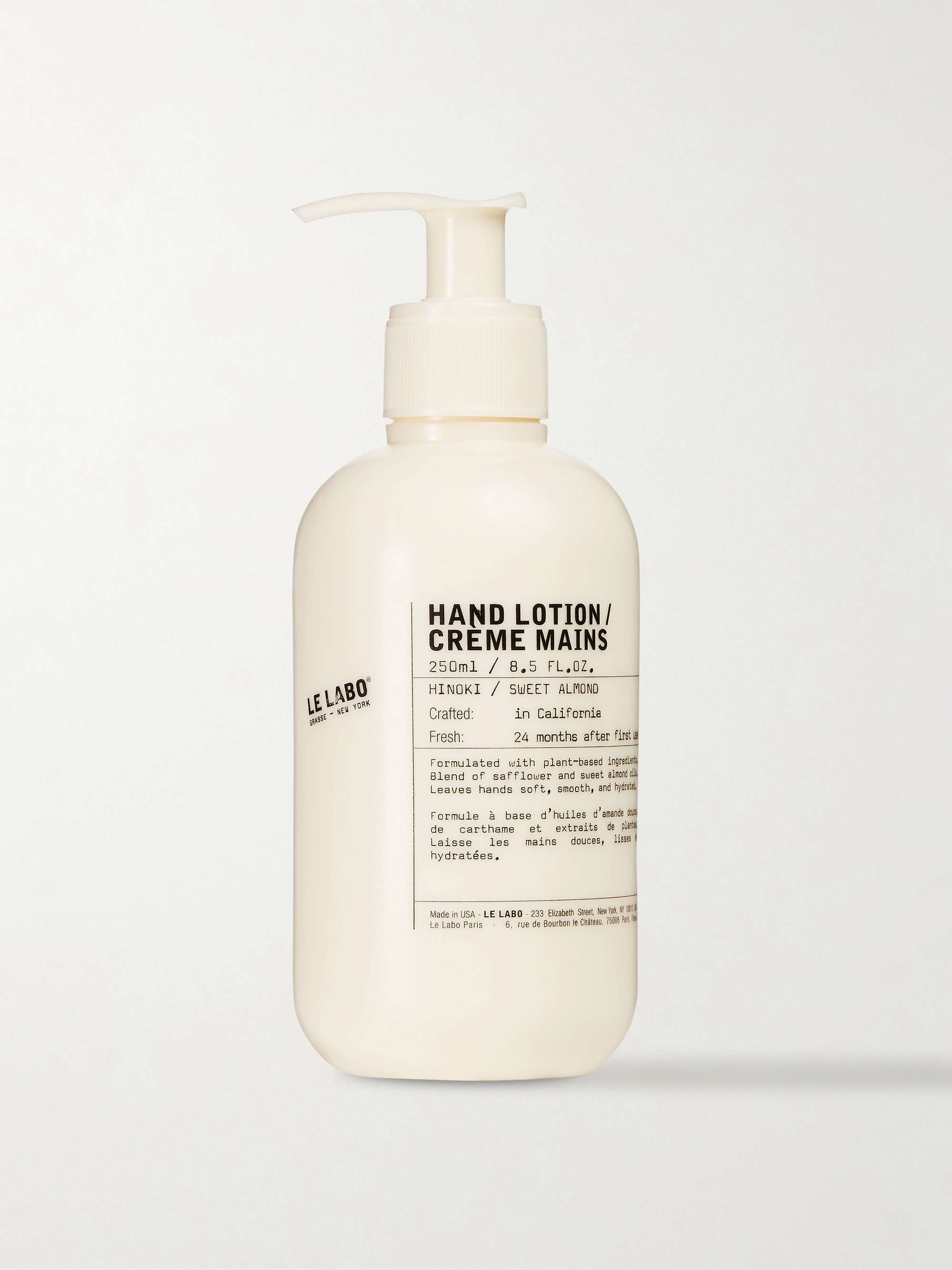 르 라보 핸드 로션 LE LABO Hand Lotion - Hinoki 250ml