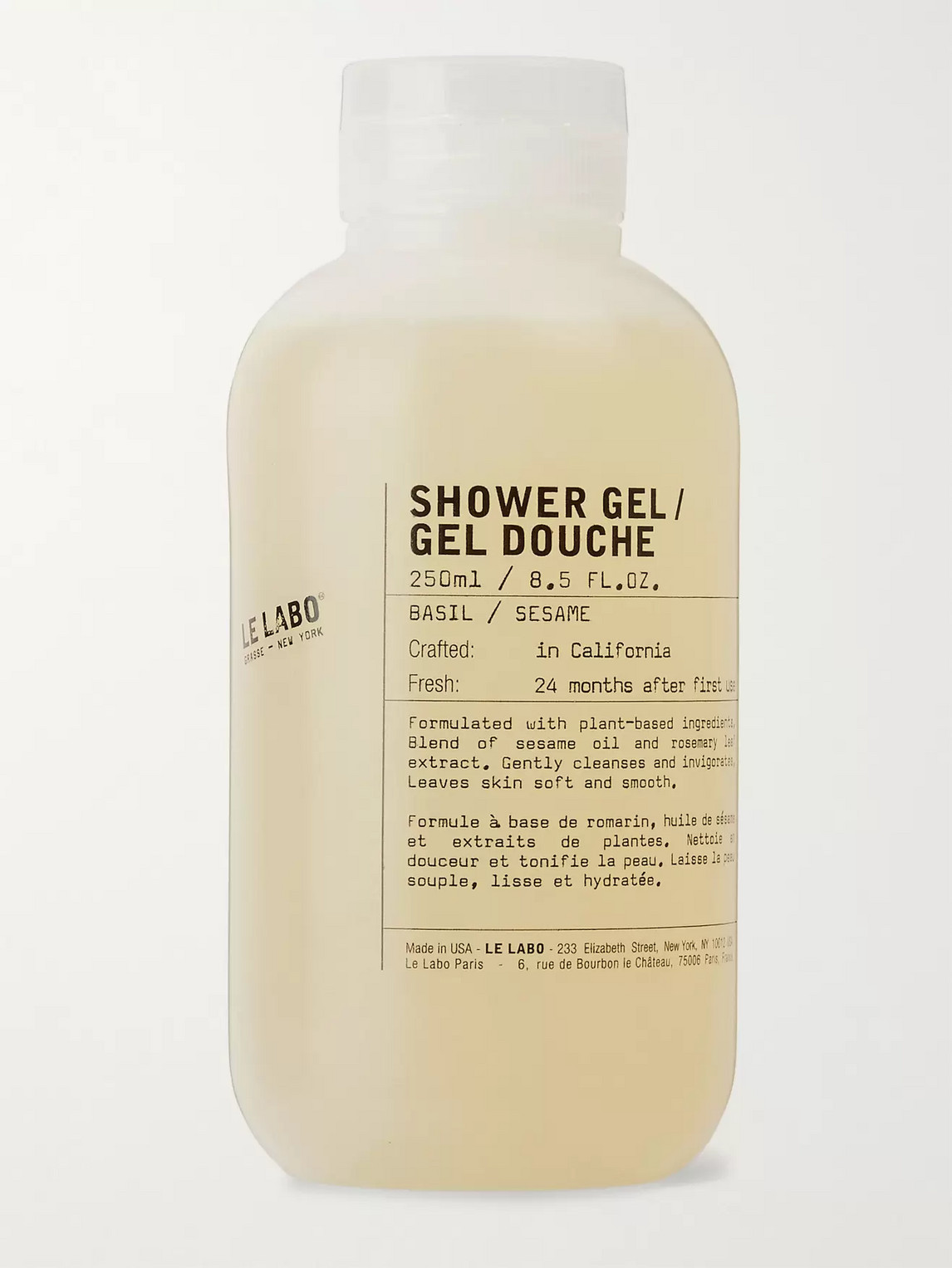 Shop Le Labo Shower Gel In Colorless