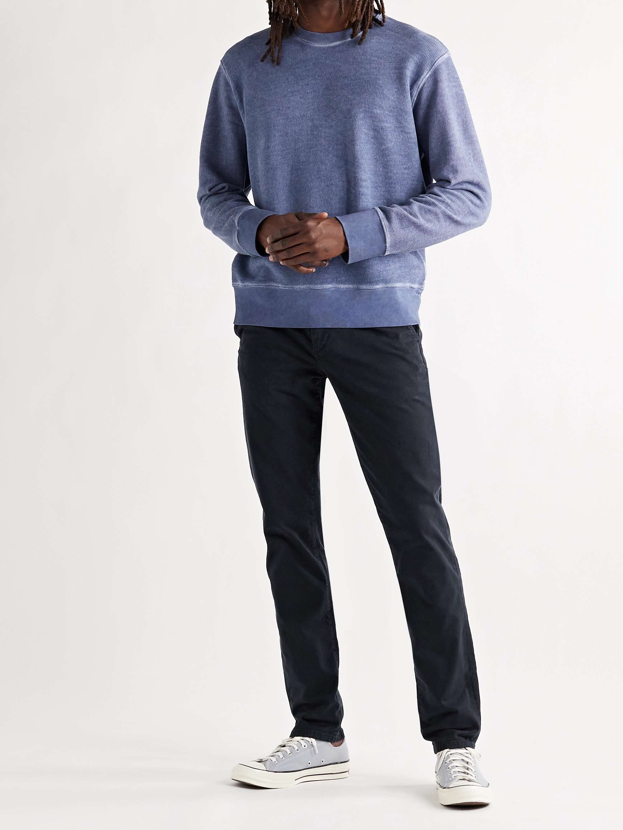 RAG & BONE Fit 2 Slim-Fit Garment-Dyed Cotton-Twill Chinos