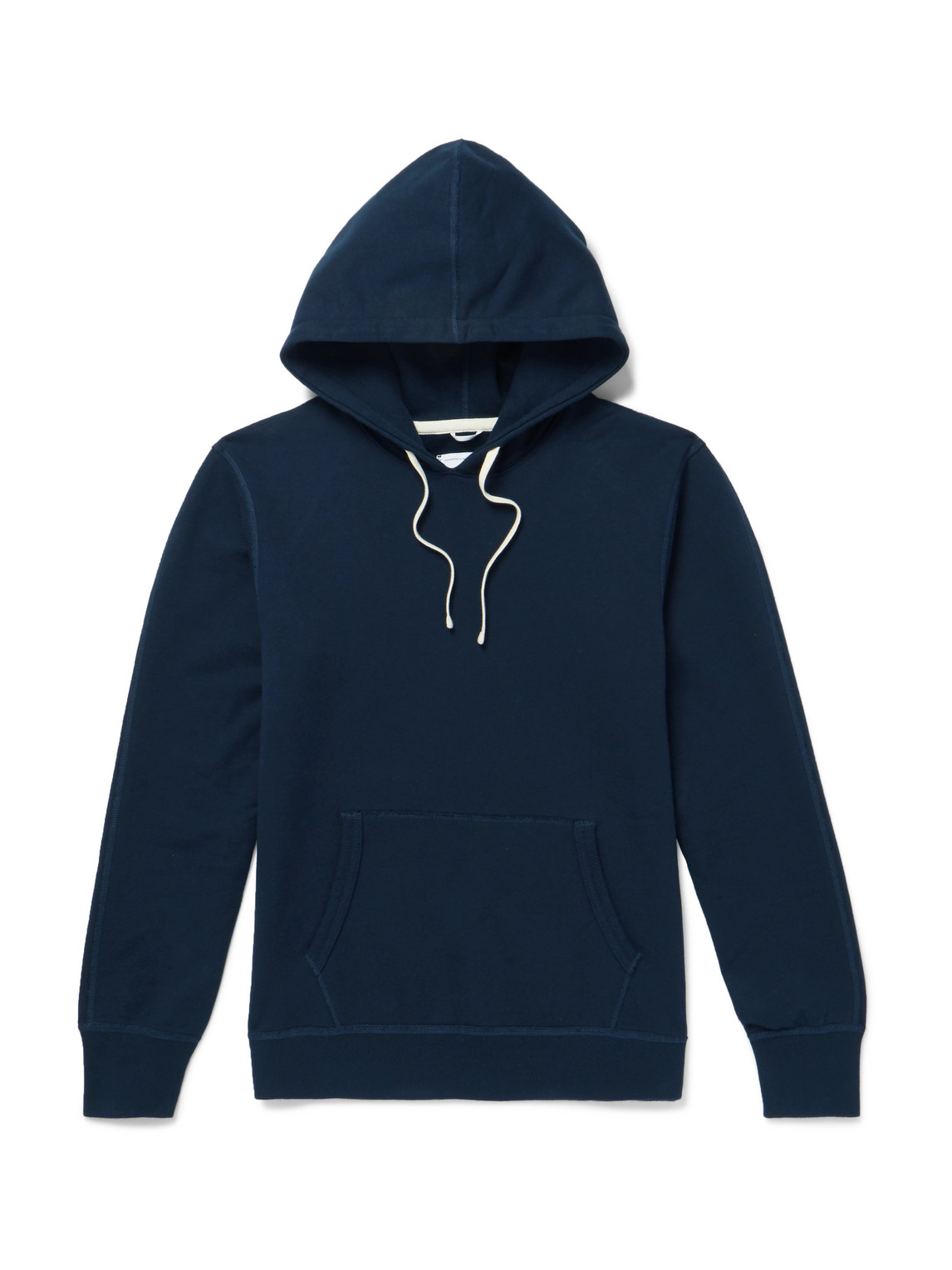 Reigning Champ Loopback Cotton-jersey Hoodie In Blue
