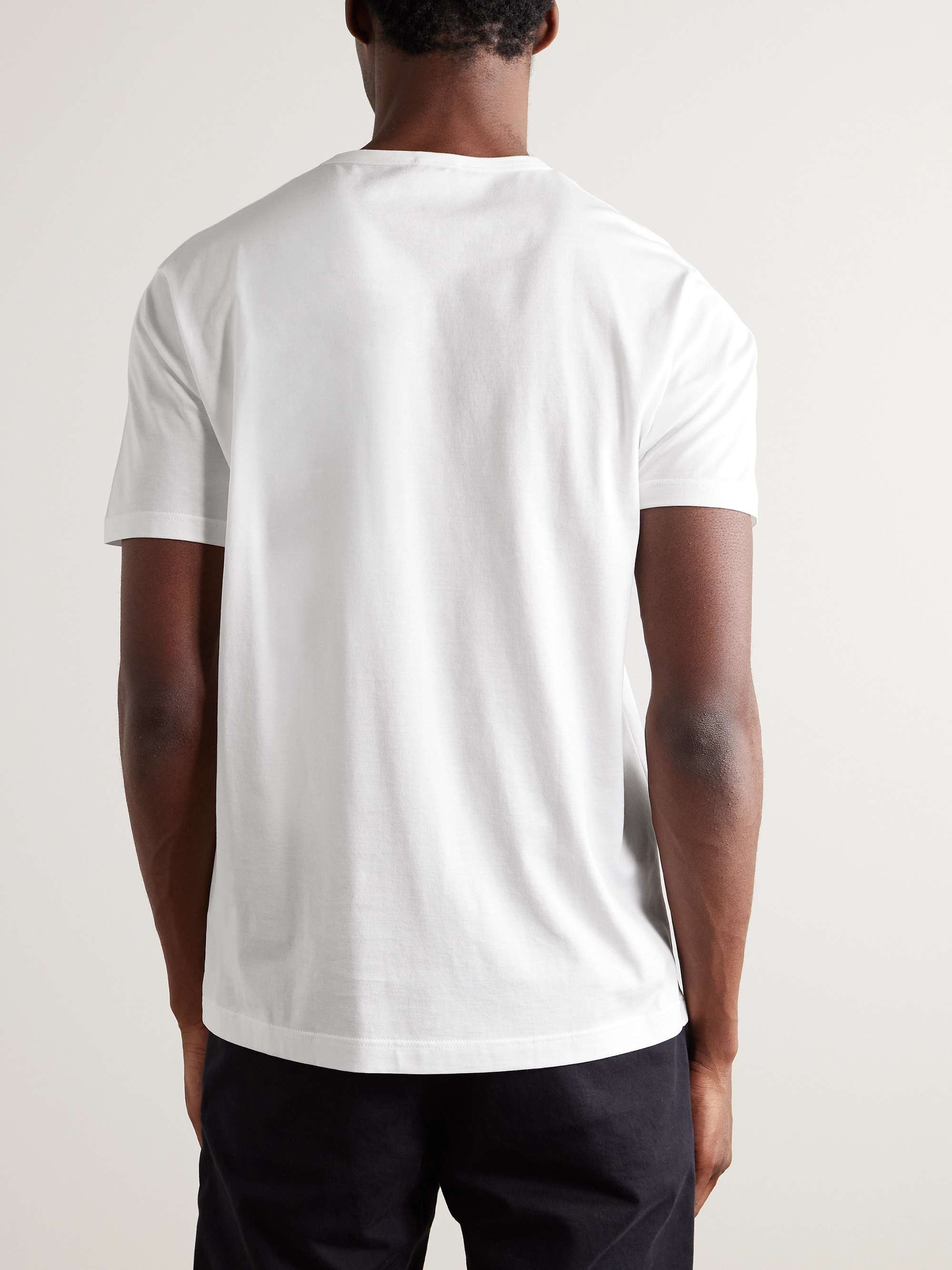 SUNSPEL Supima Cotton-Jersey T-Shirt