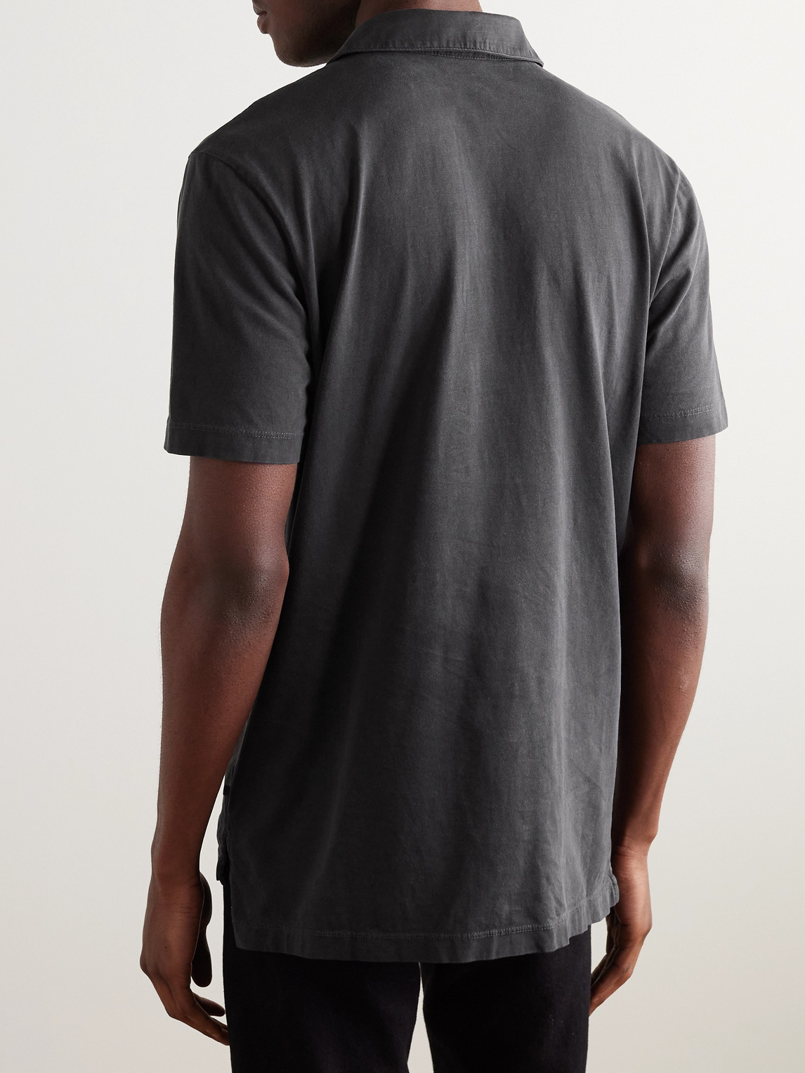 Supima Cotton-Jersey Polo Shirt
