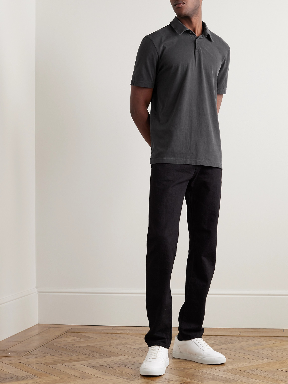 Supima Cotton-Jersey Polo Shirt — 2