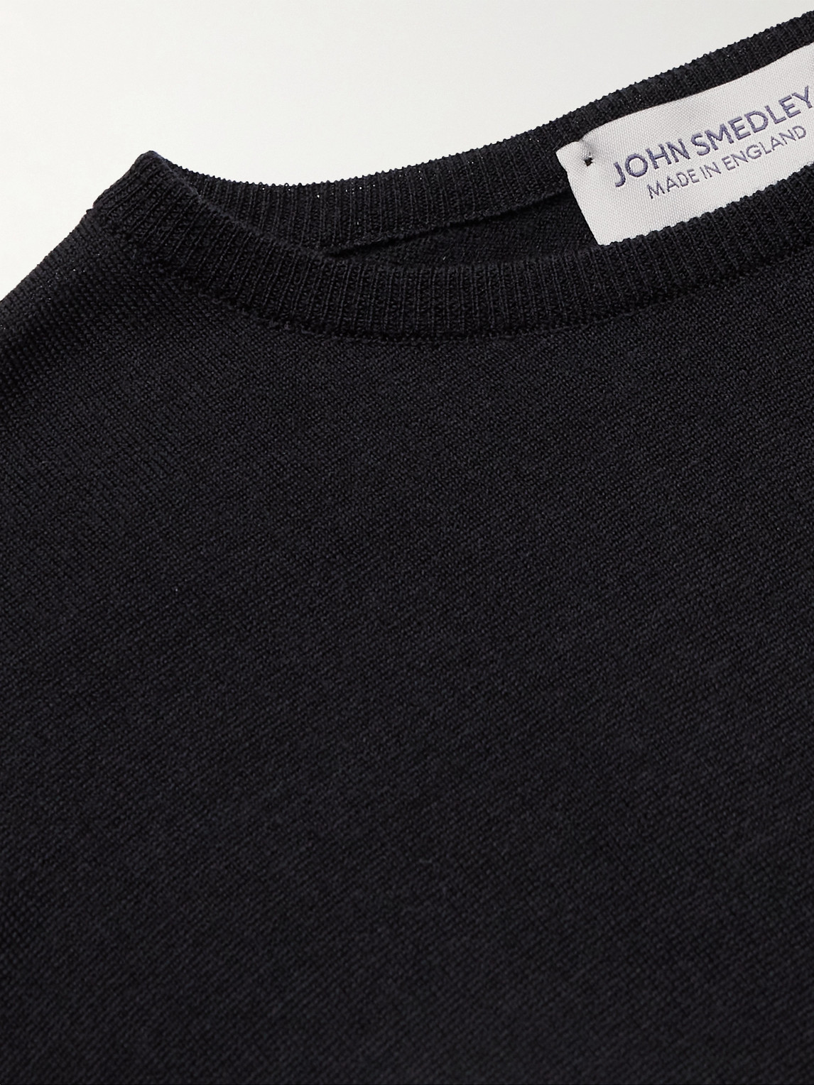  John Smedley - Lundy Slim-fit Merino Wool Sweater - Men - Black - S 