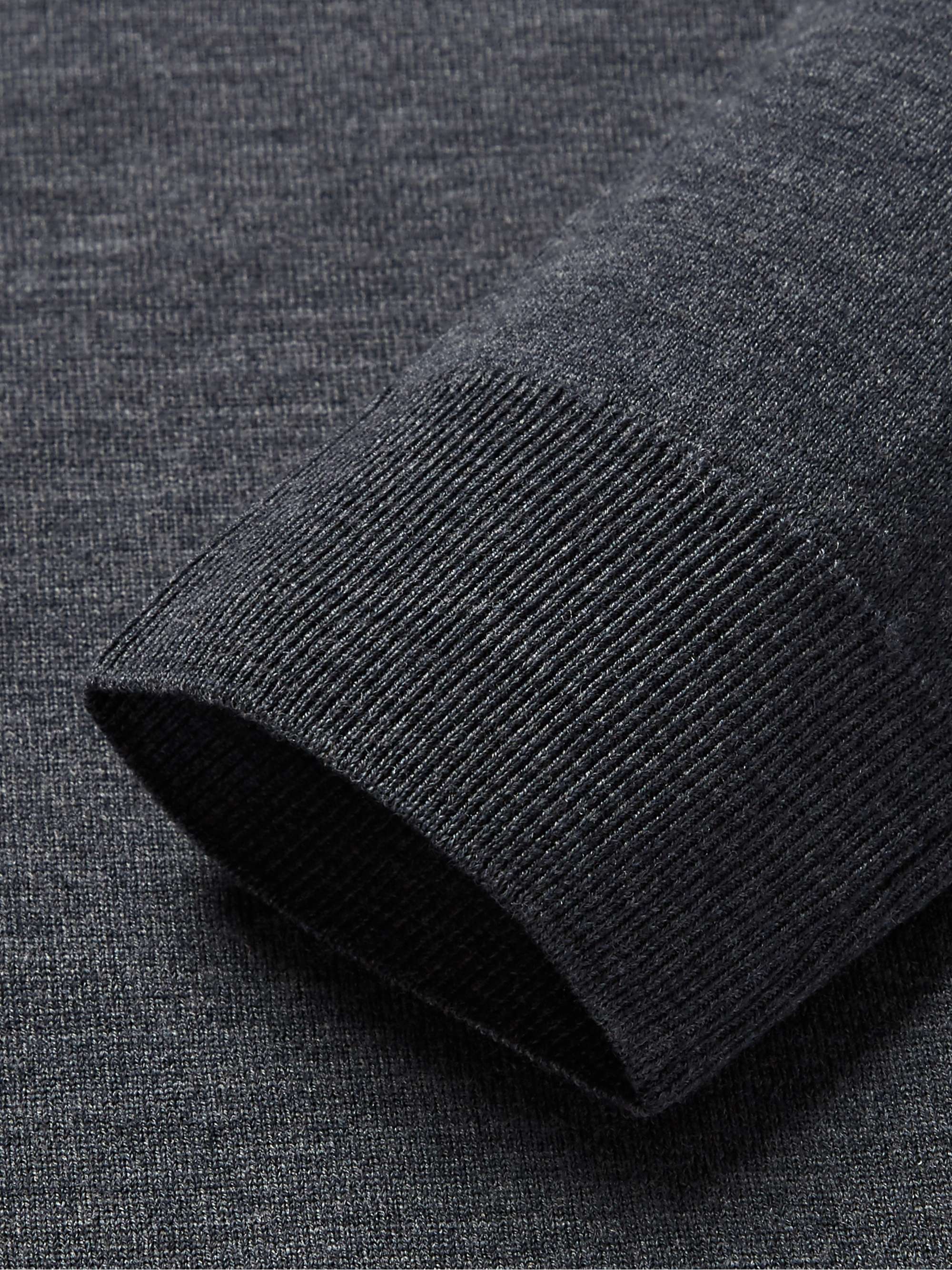 JOHN SMEDLEY Merino Wool Rollneck Sweater