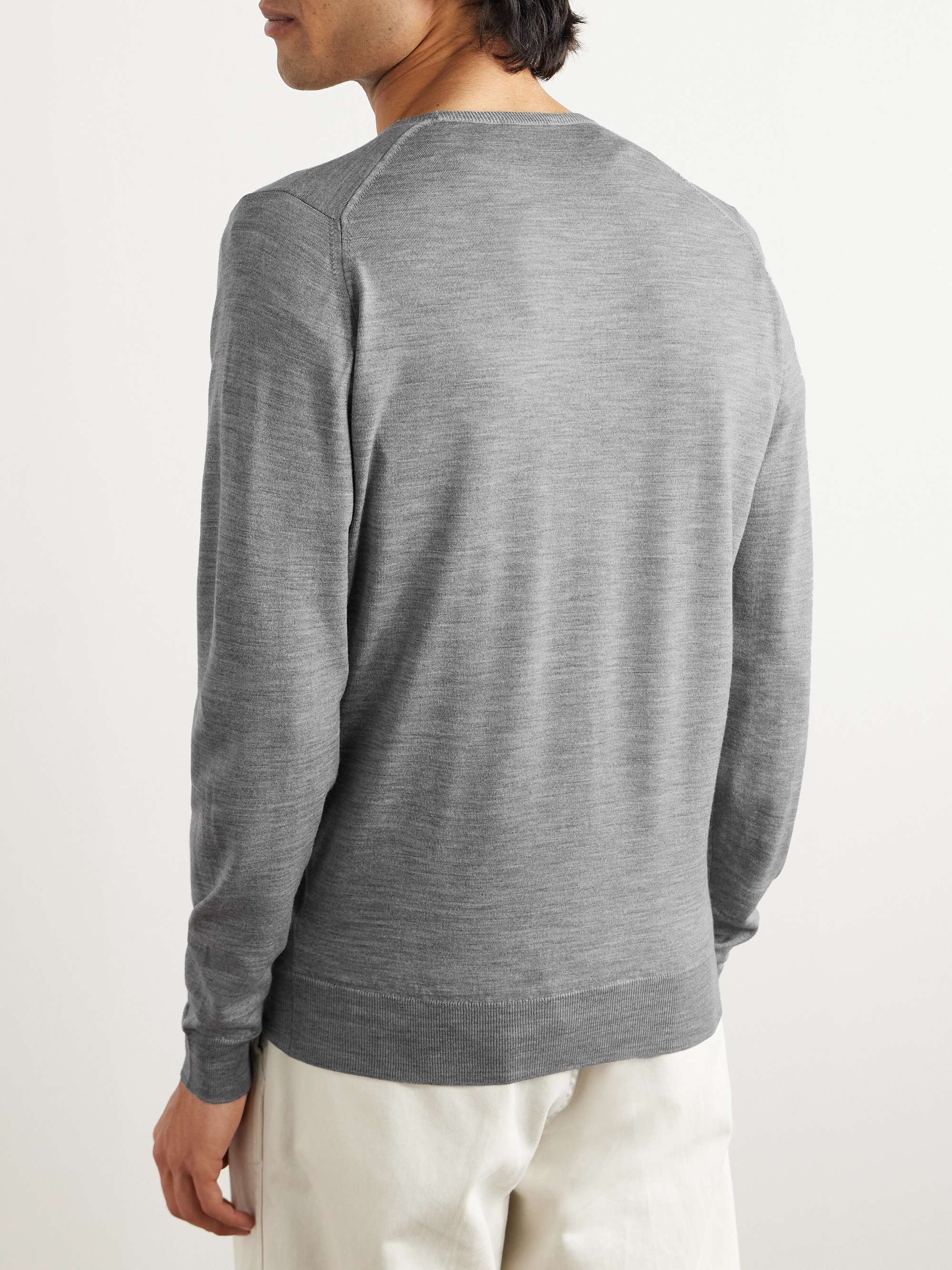 JOHN SMEDLEY Slim-Fit Merino Wool Sweater