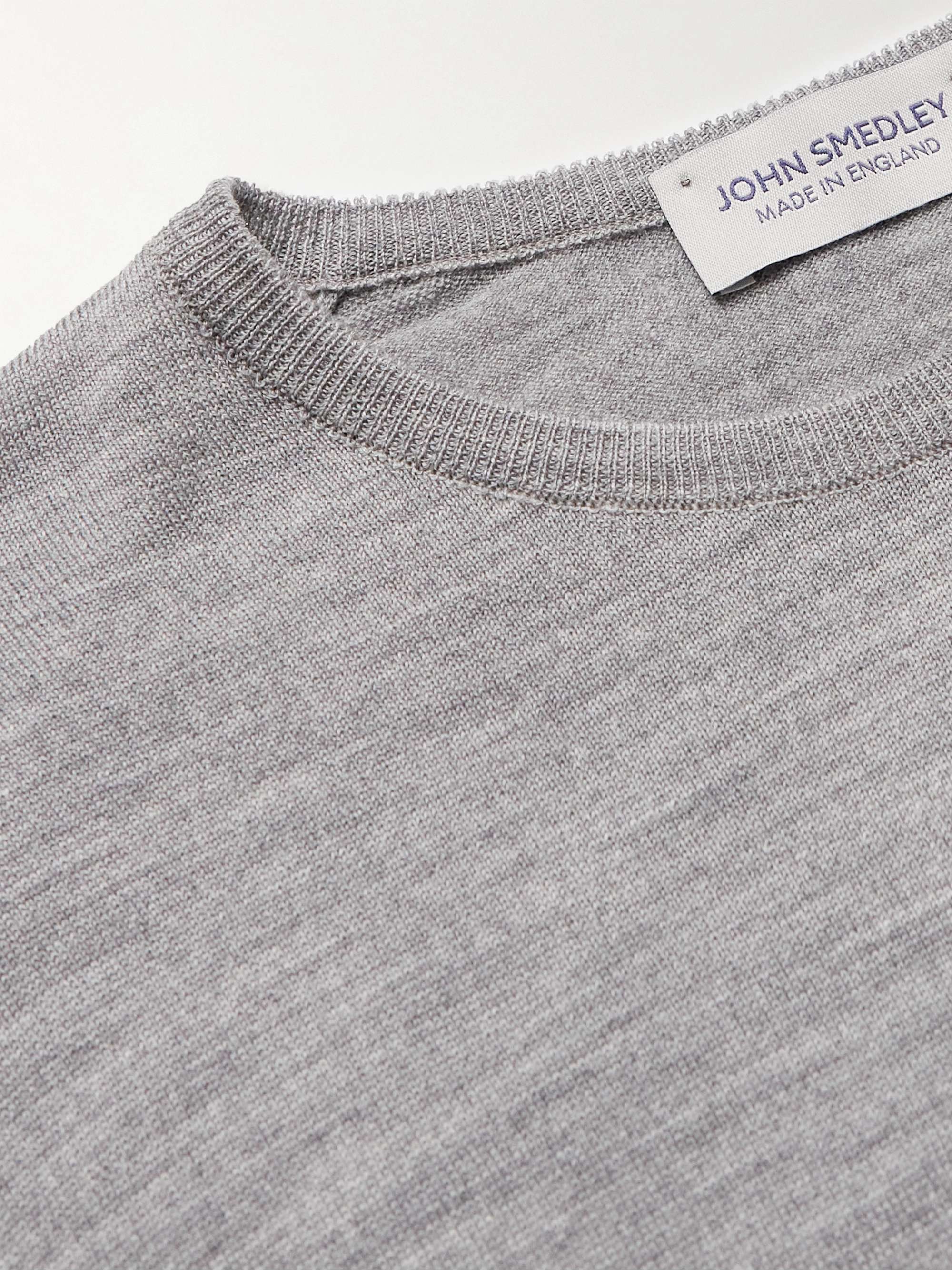 JOHN SMEDLEY Slim-Fit Merino Wool Sweater