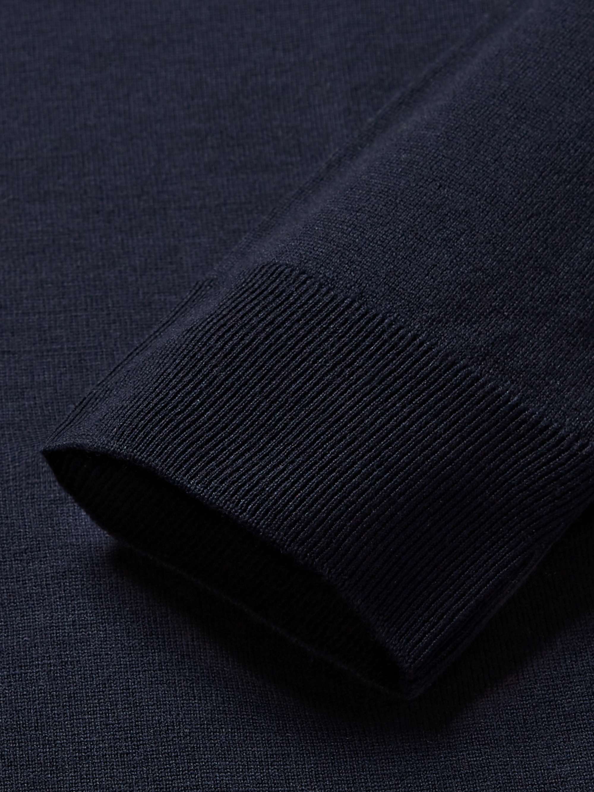 JOHN SMEDLEY Petworth Slim-Fit Merino Wool Cardigan