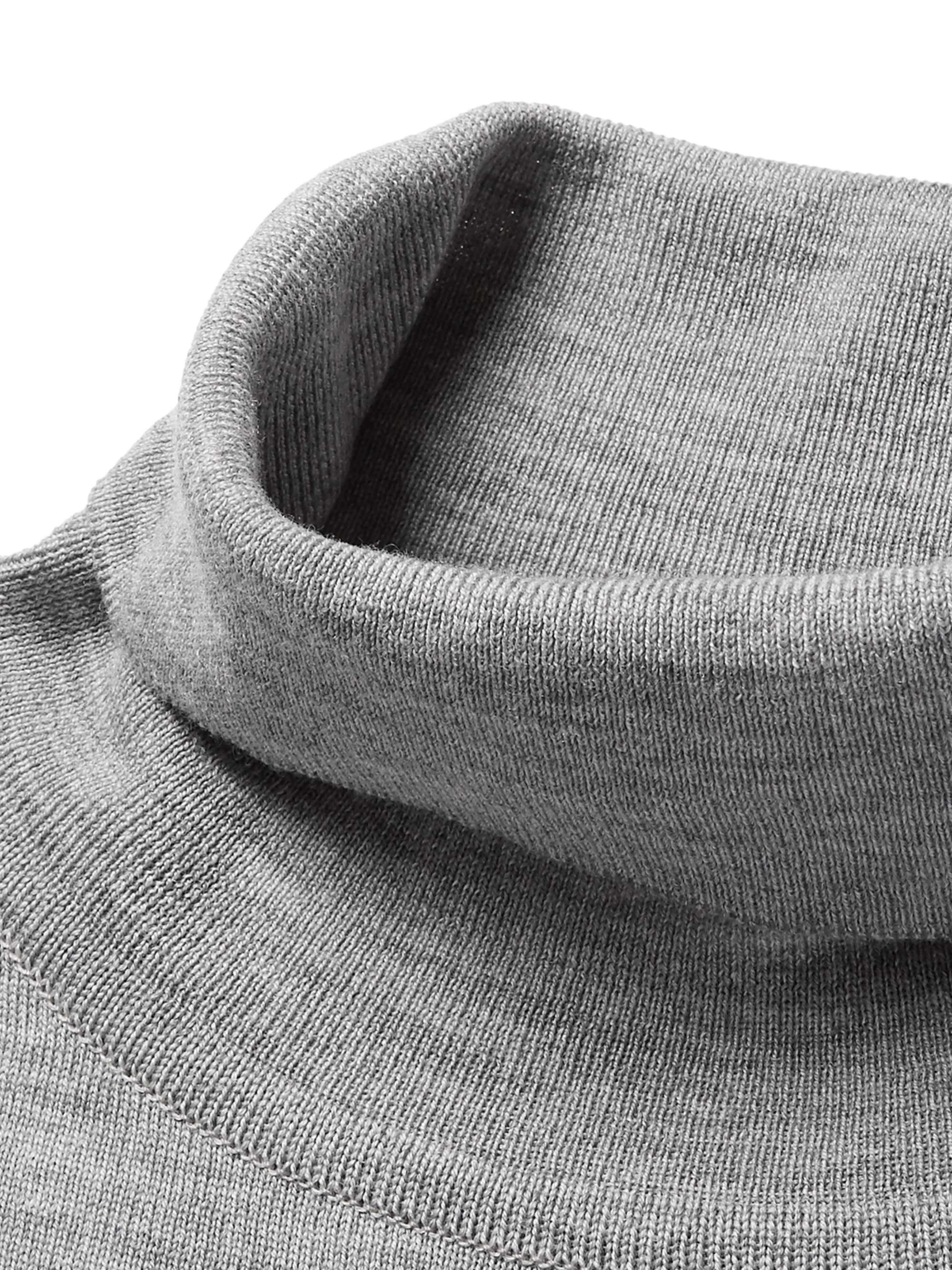 JOHN SMEDLEY Cherwell Merino Wool Rollneck Sweater