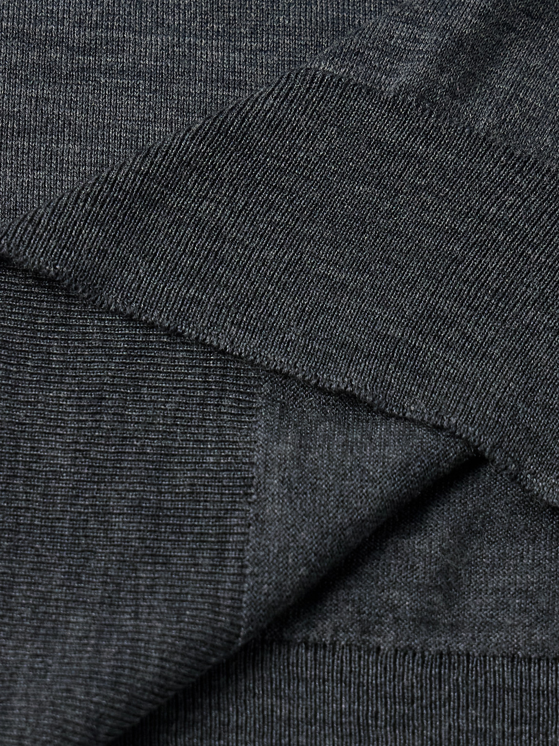 John Smedley Cherwell Merino Wool Turtleneck Sweater In Gray