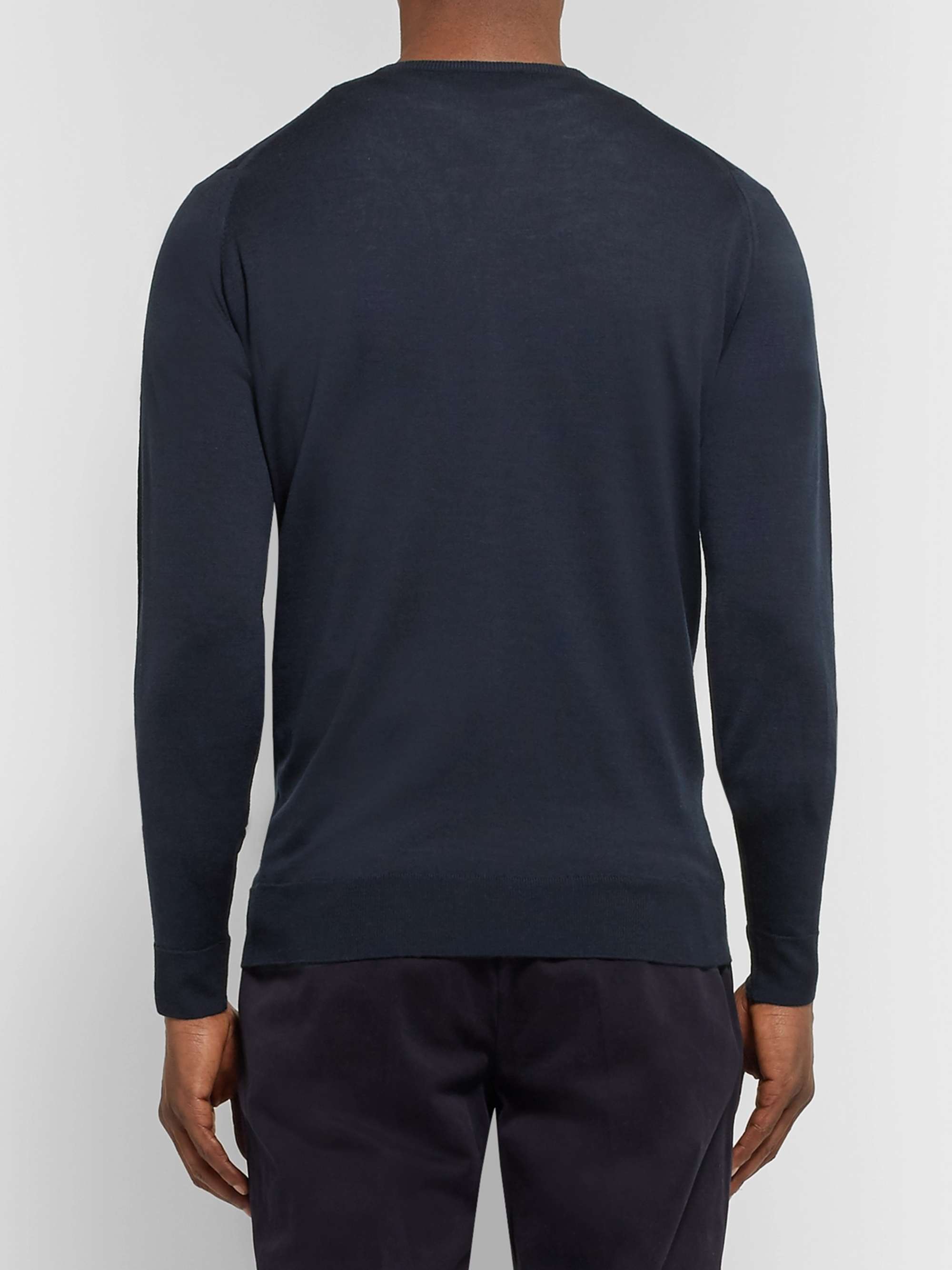 JOHN SMEDLEY Slim-Fit Merino Wool Sweater