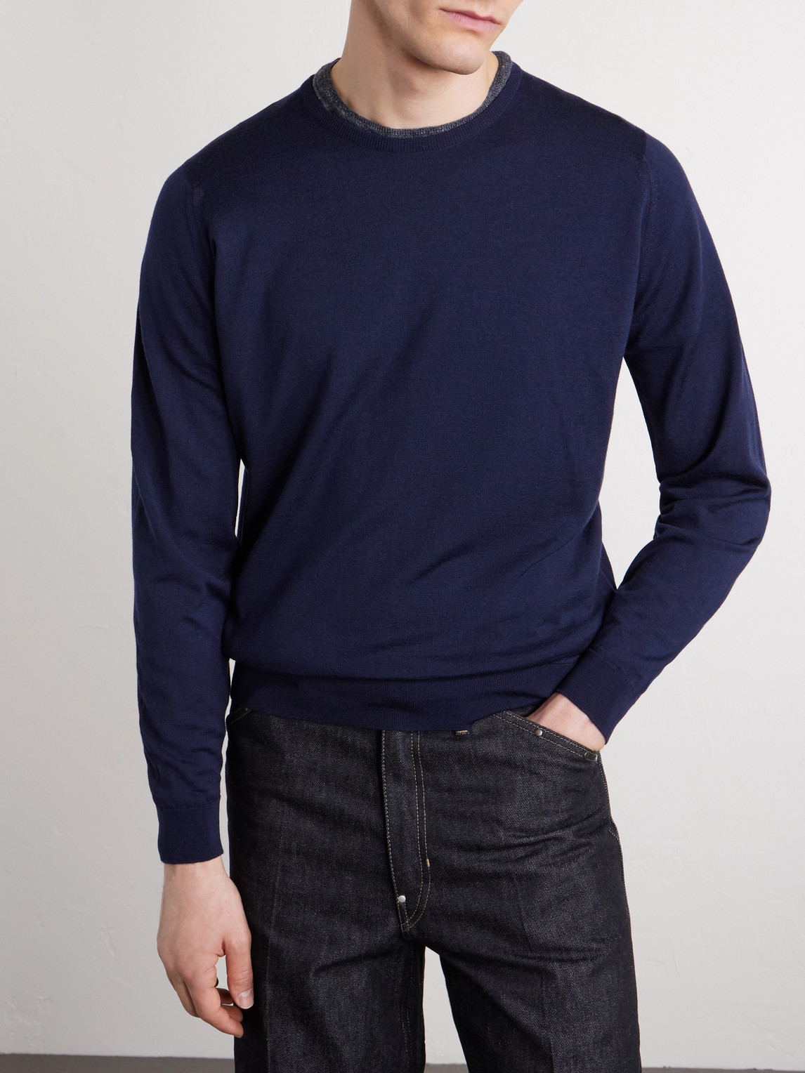 Lundy Slim-Fit Merino Sweater