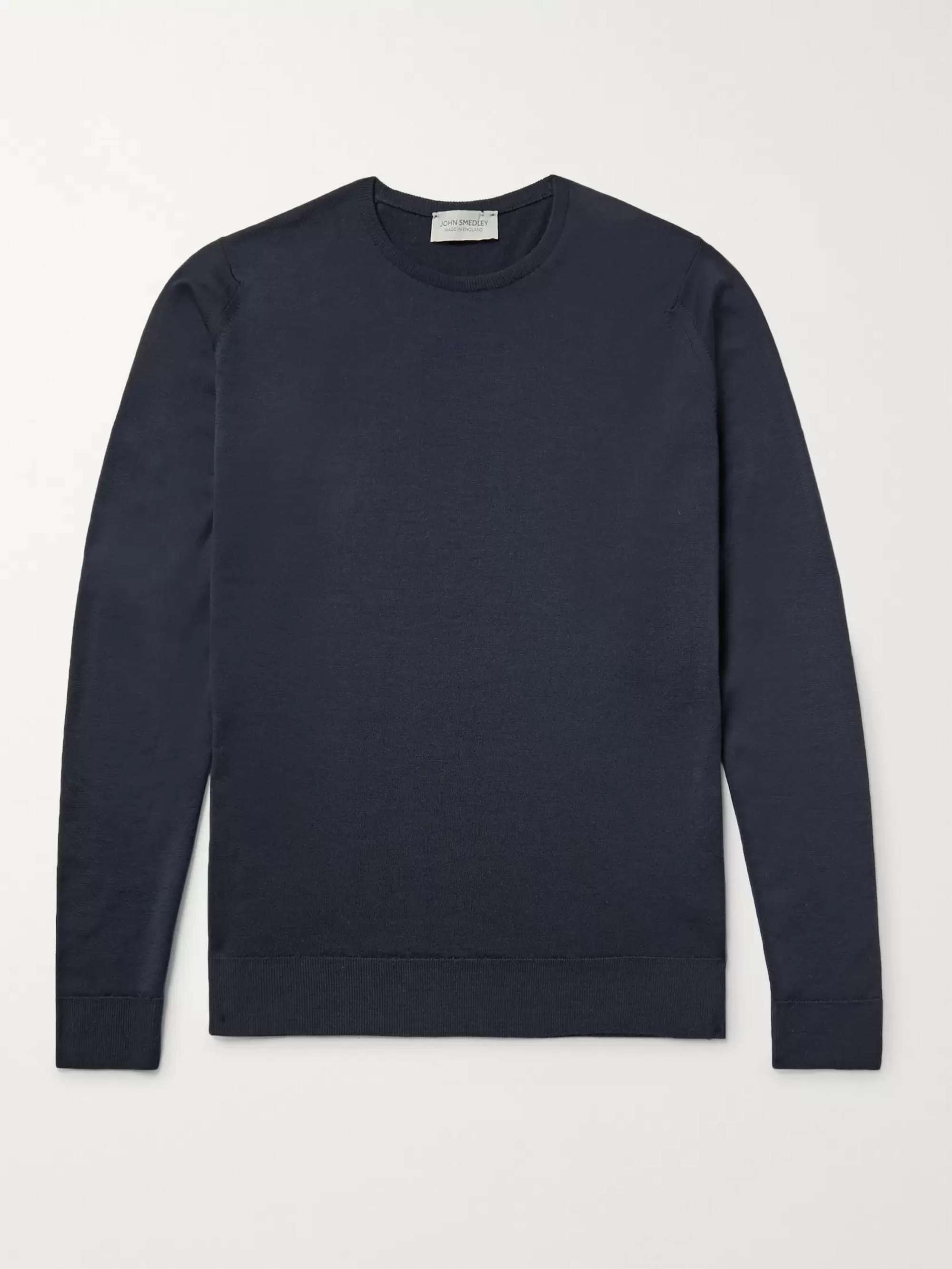 JOHN SMEDLEY Slim-Fit Merino Wool Sweater