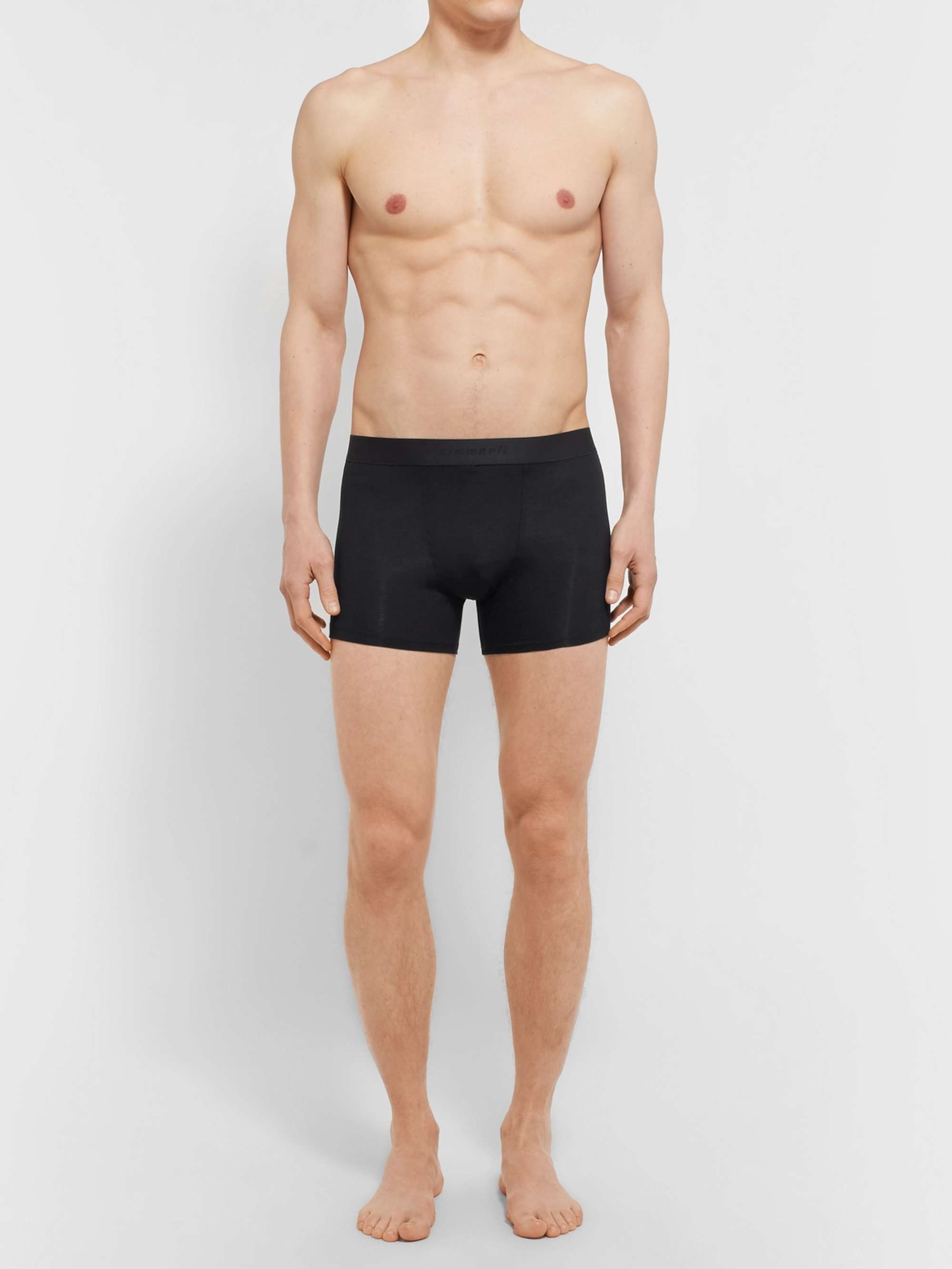 ZIMMERLI Pureness Stretch Micro Modal Boxer Briefs for Men