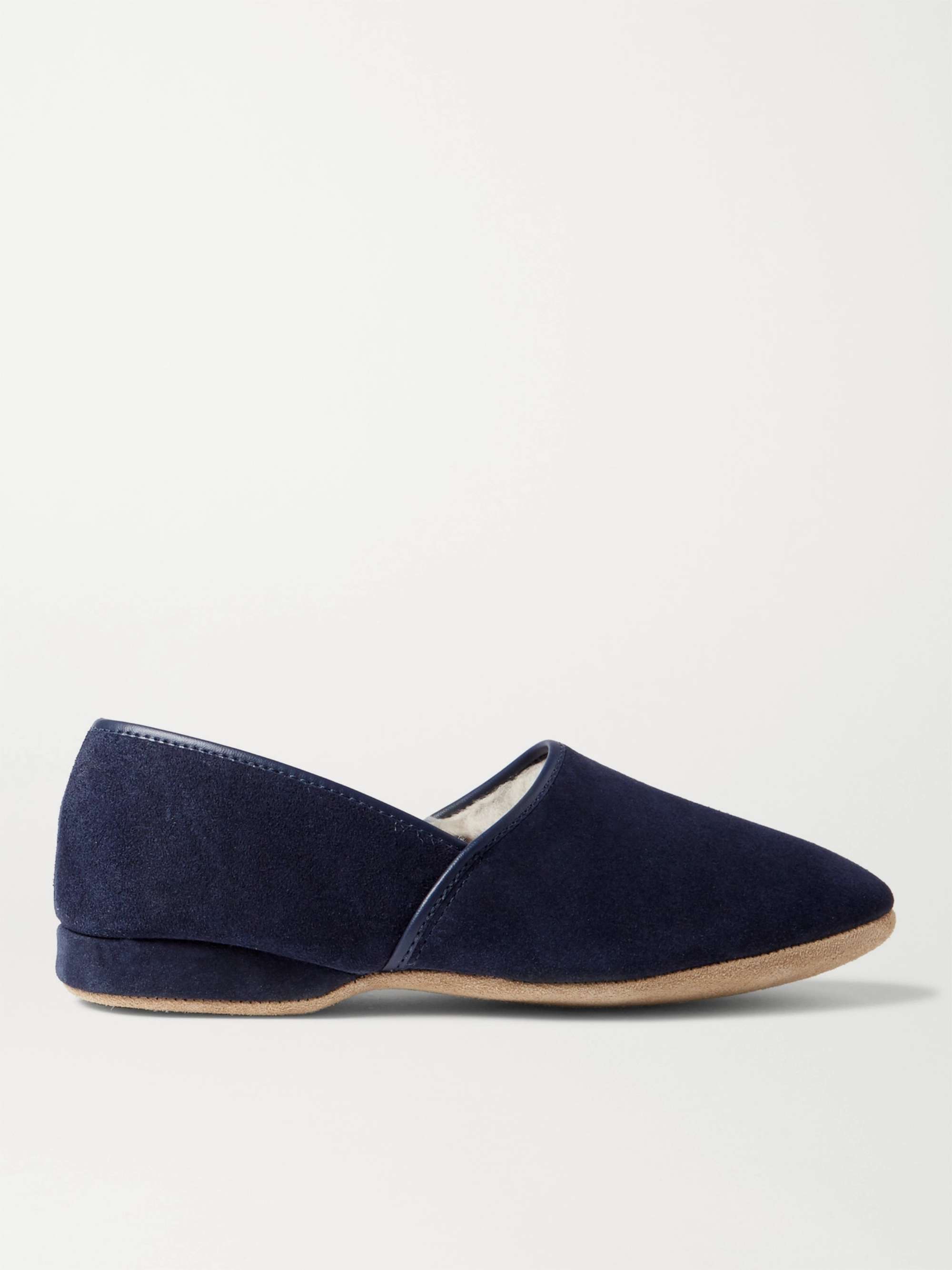 ROSE Crawford Shearling-Lined Suede for Men | MR PORTER