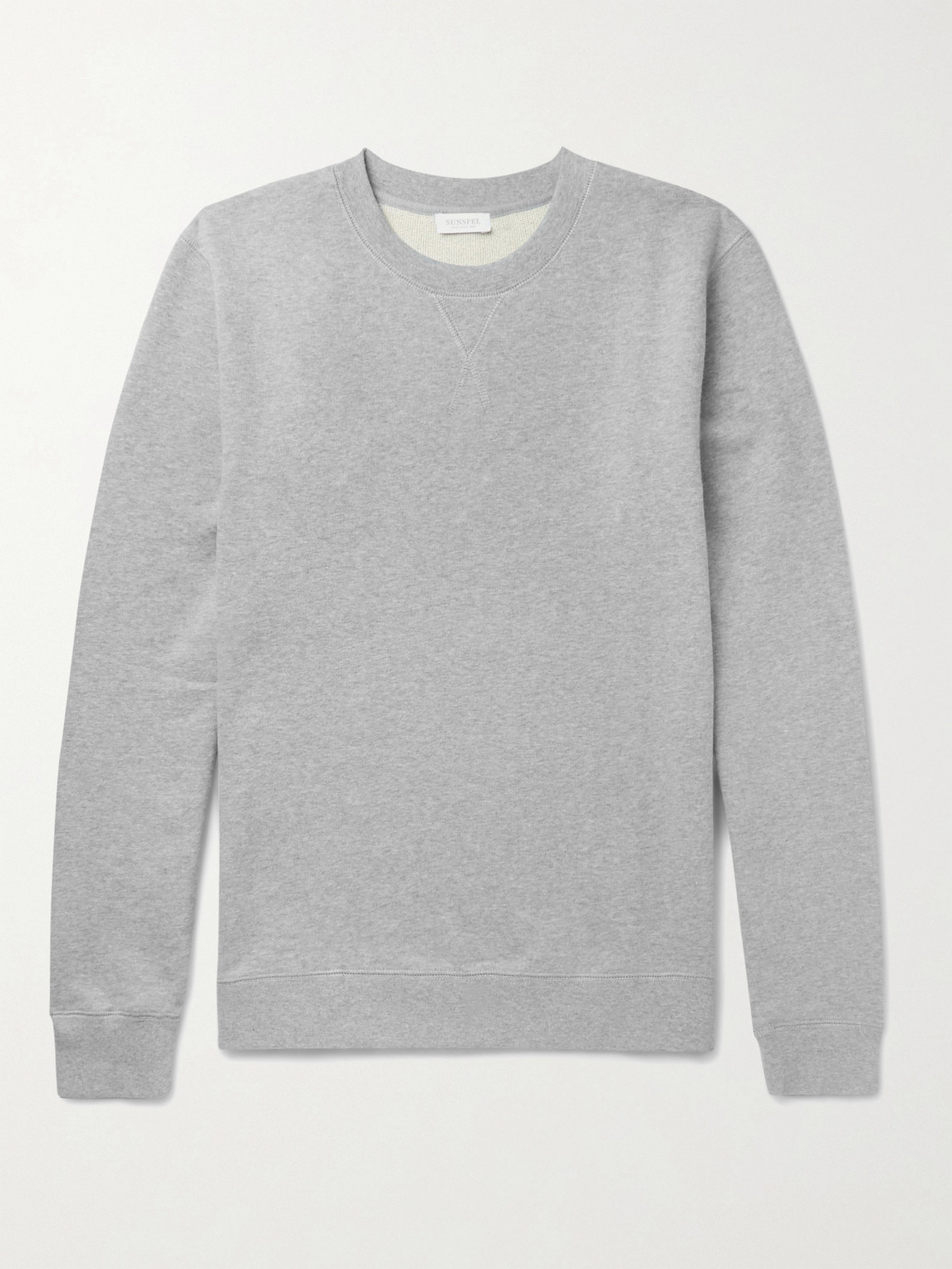 Sunspel Brushed Loopback Cotton-Jersey weatshirt - Men