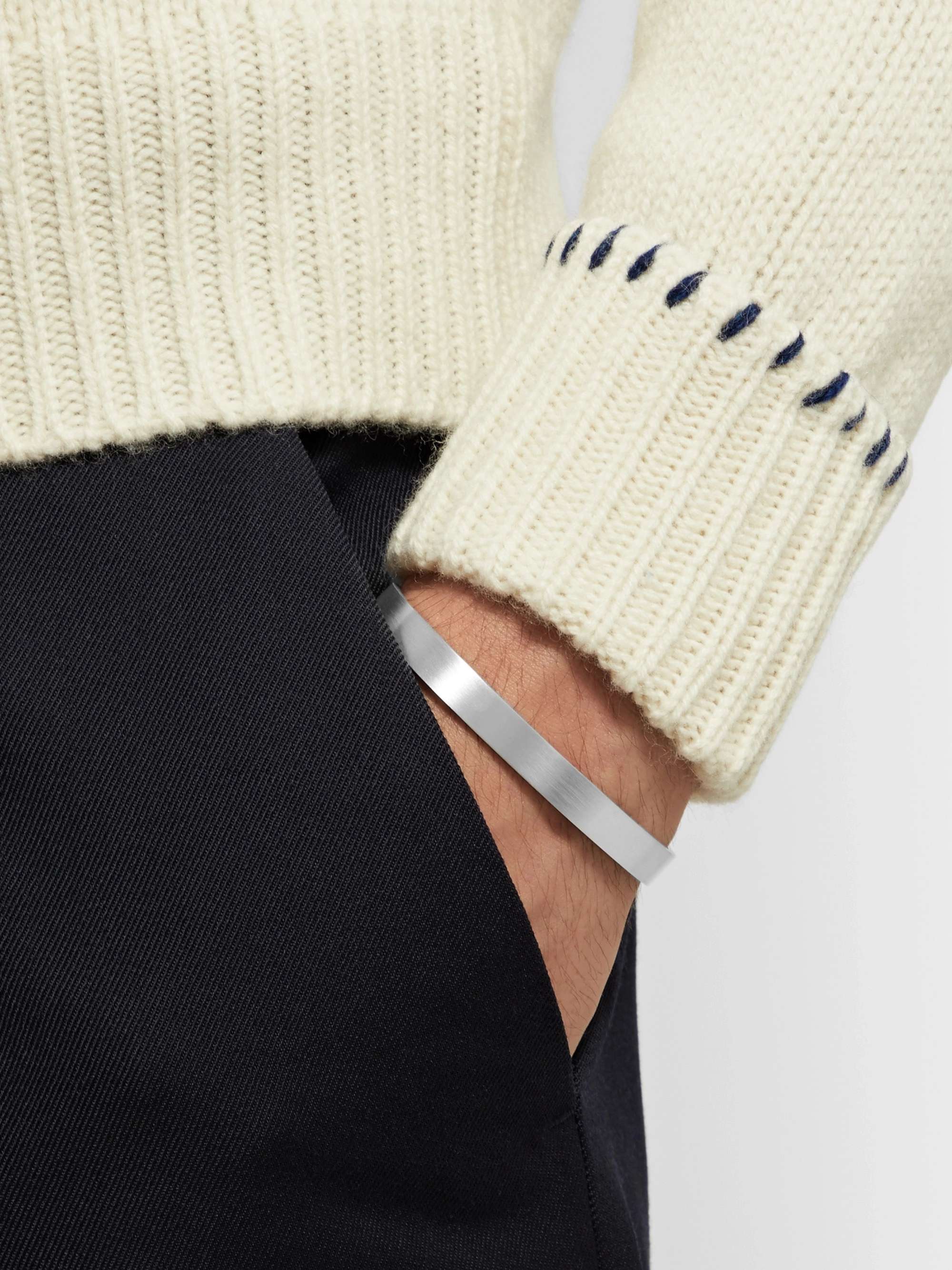 LE GRAMME 21g Brushed Sterling Silver Cuff