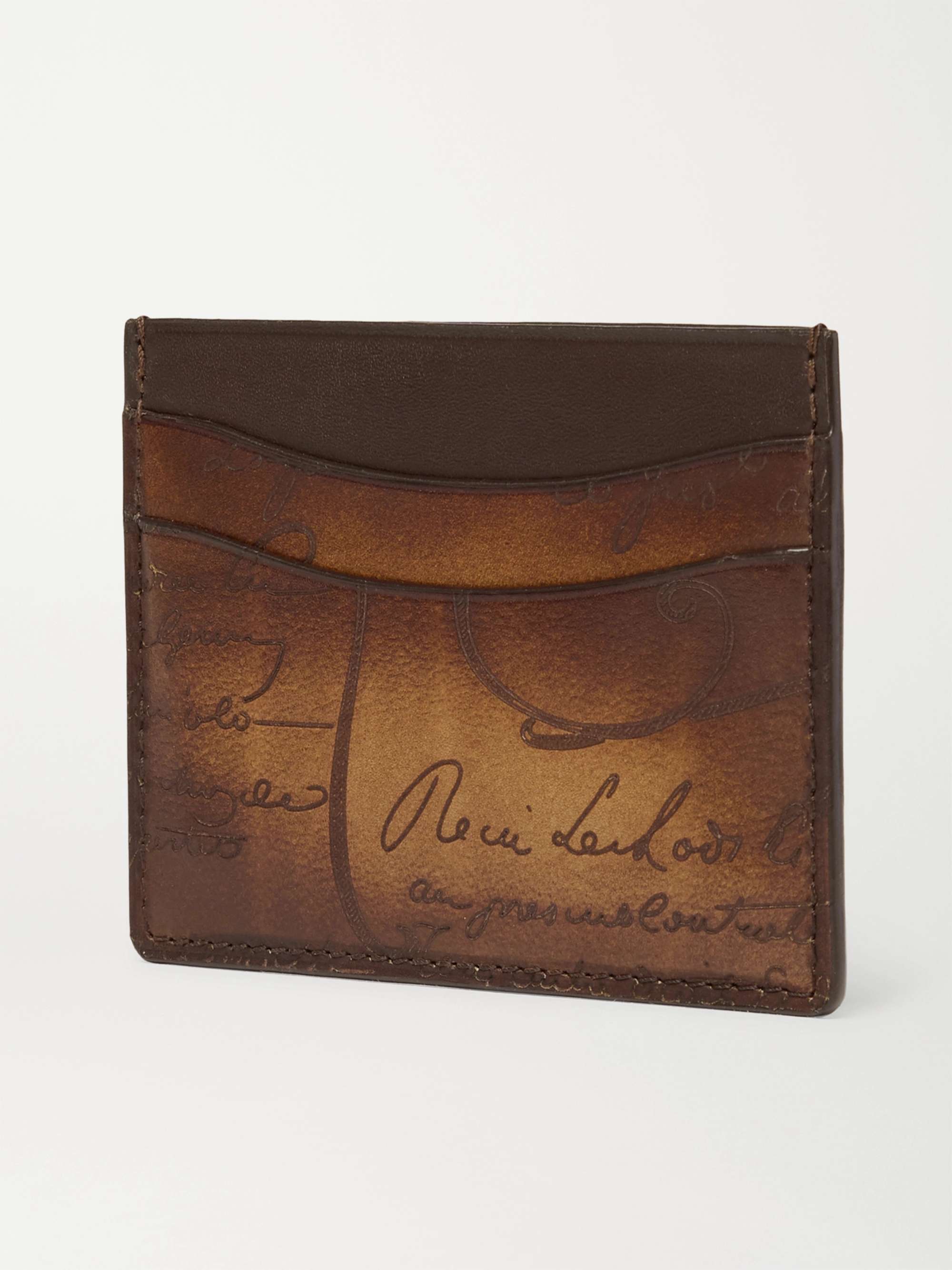 BERLUTI Bambou Leather Cardholder
