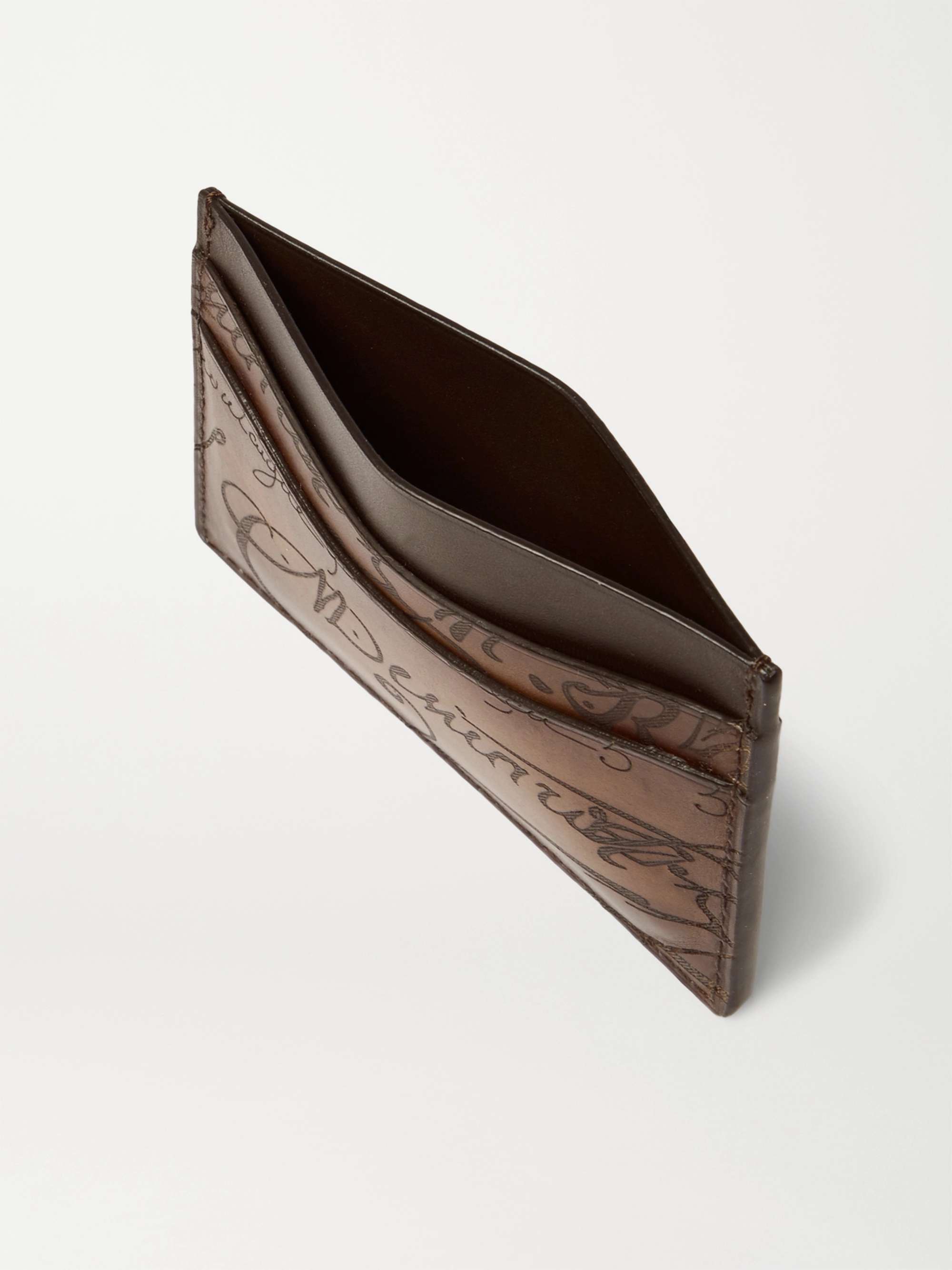 BERLUTI Bambou Leather Cardholder