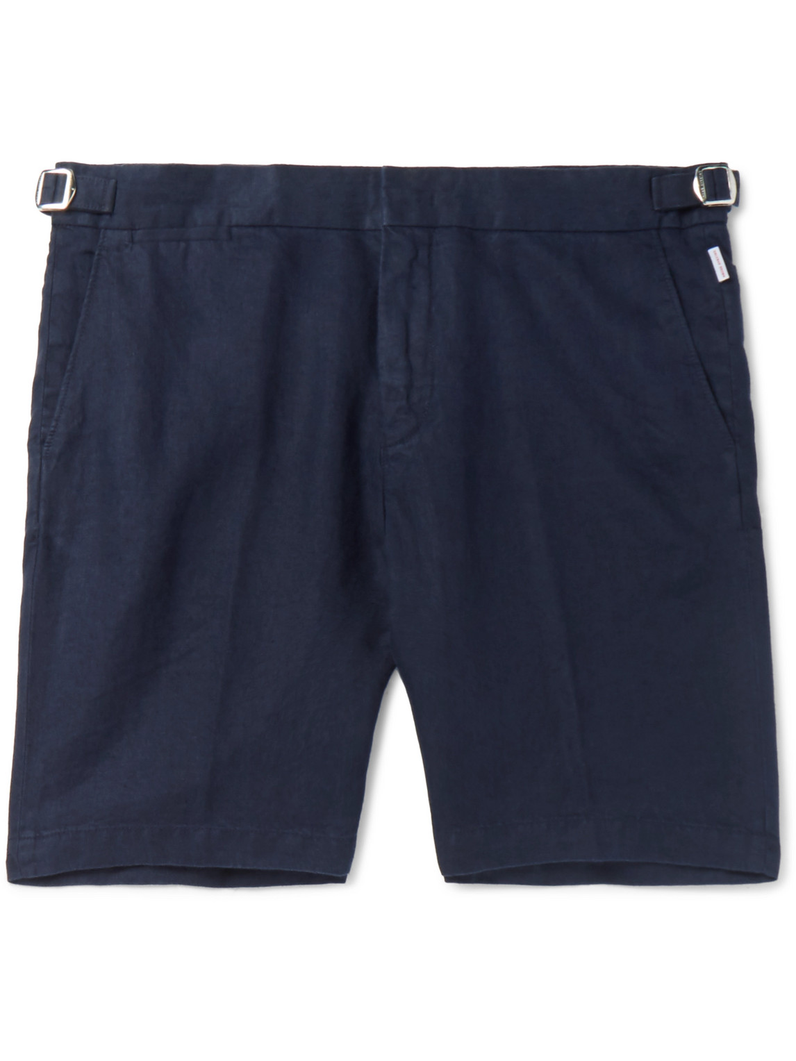 Orlebar Brown - Norwich Slim-Fit Linen Shorts - Men - Blue - UK/US 34