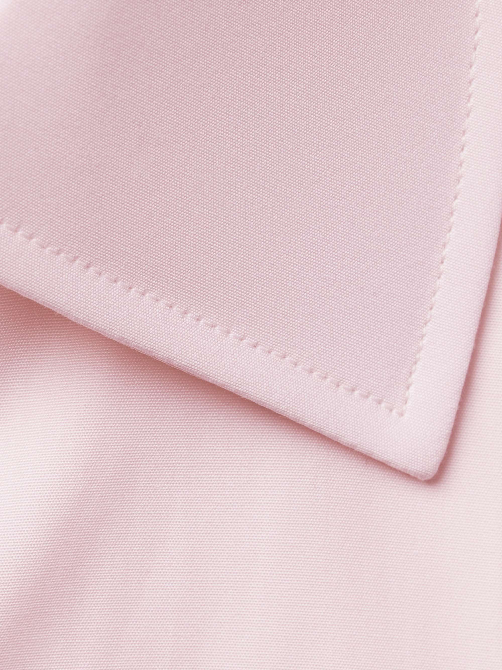 TURNBULL & ASSER Pink Double-Cuff Cotton Shirt