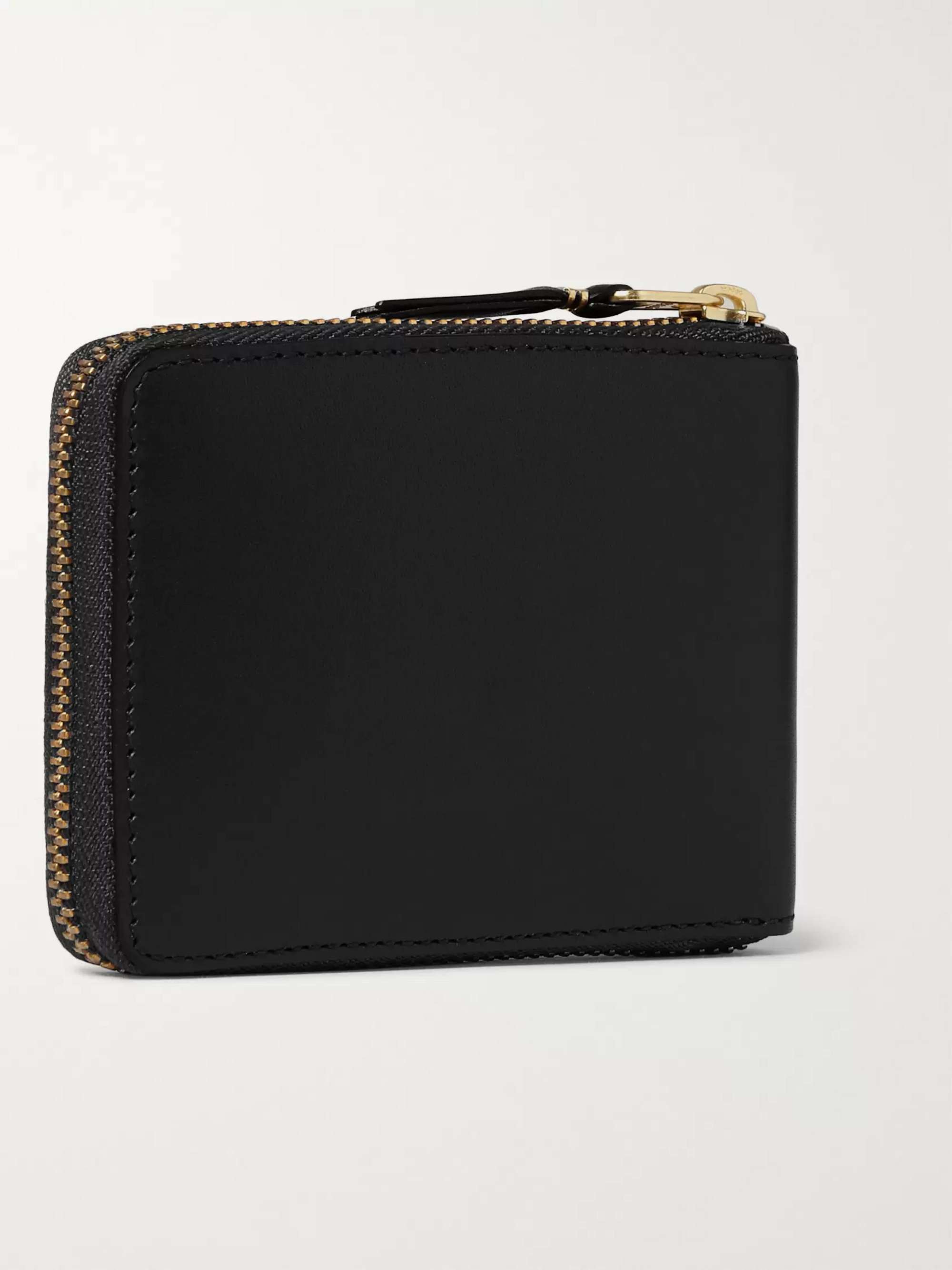 COMME DES GARÇONS Zip-Around Leather Wallet