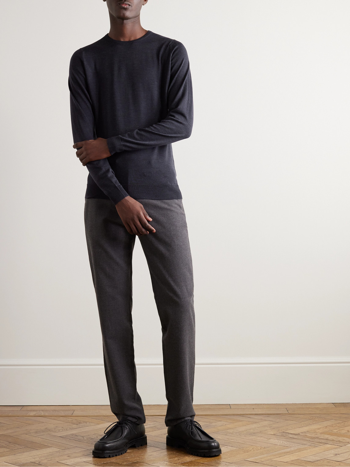 Lundy Merino Wool Sweater — 2