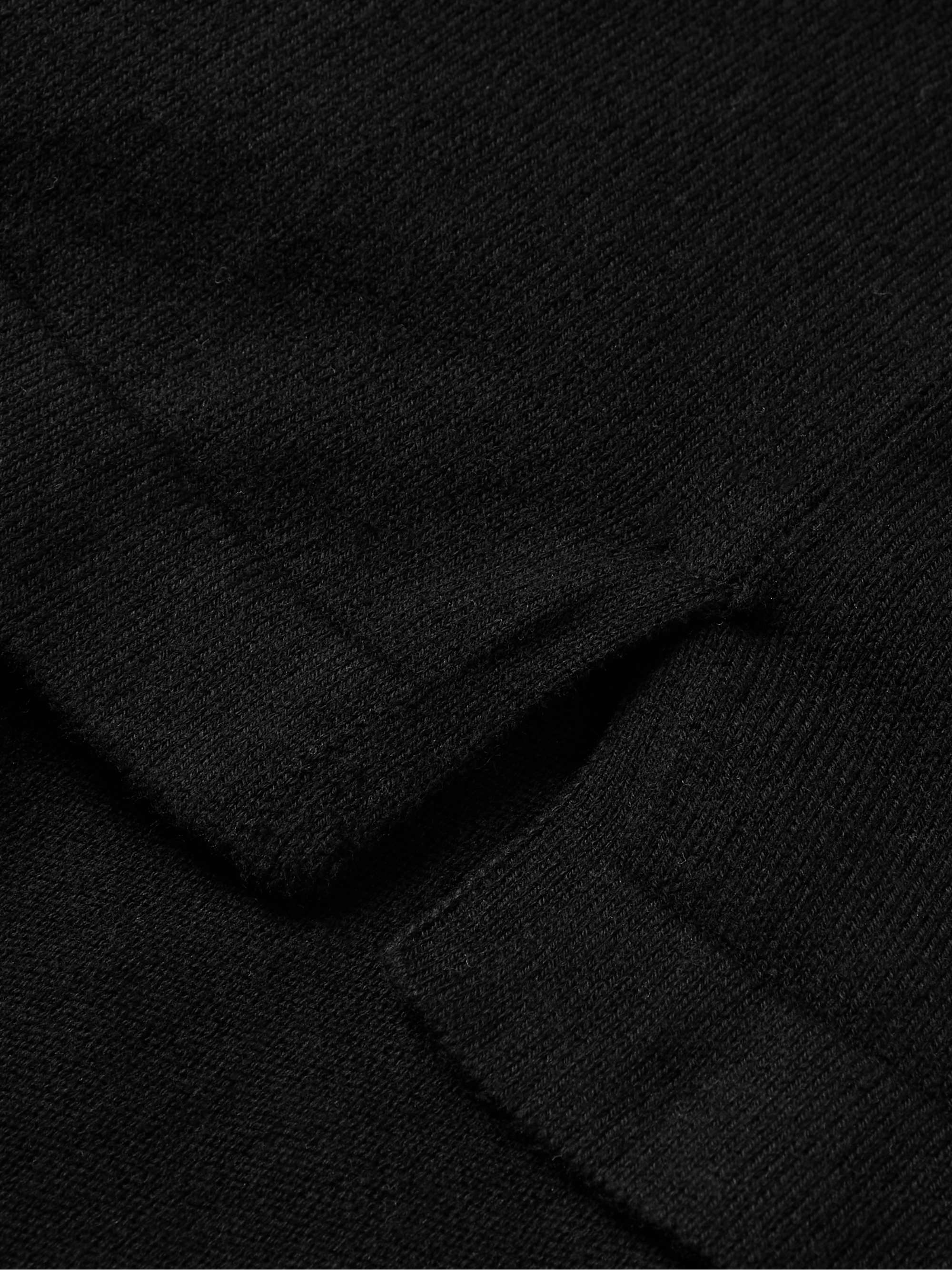 SAMAN AMEL Mercerised Cotton Polo Shirt