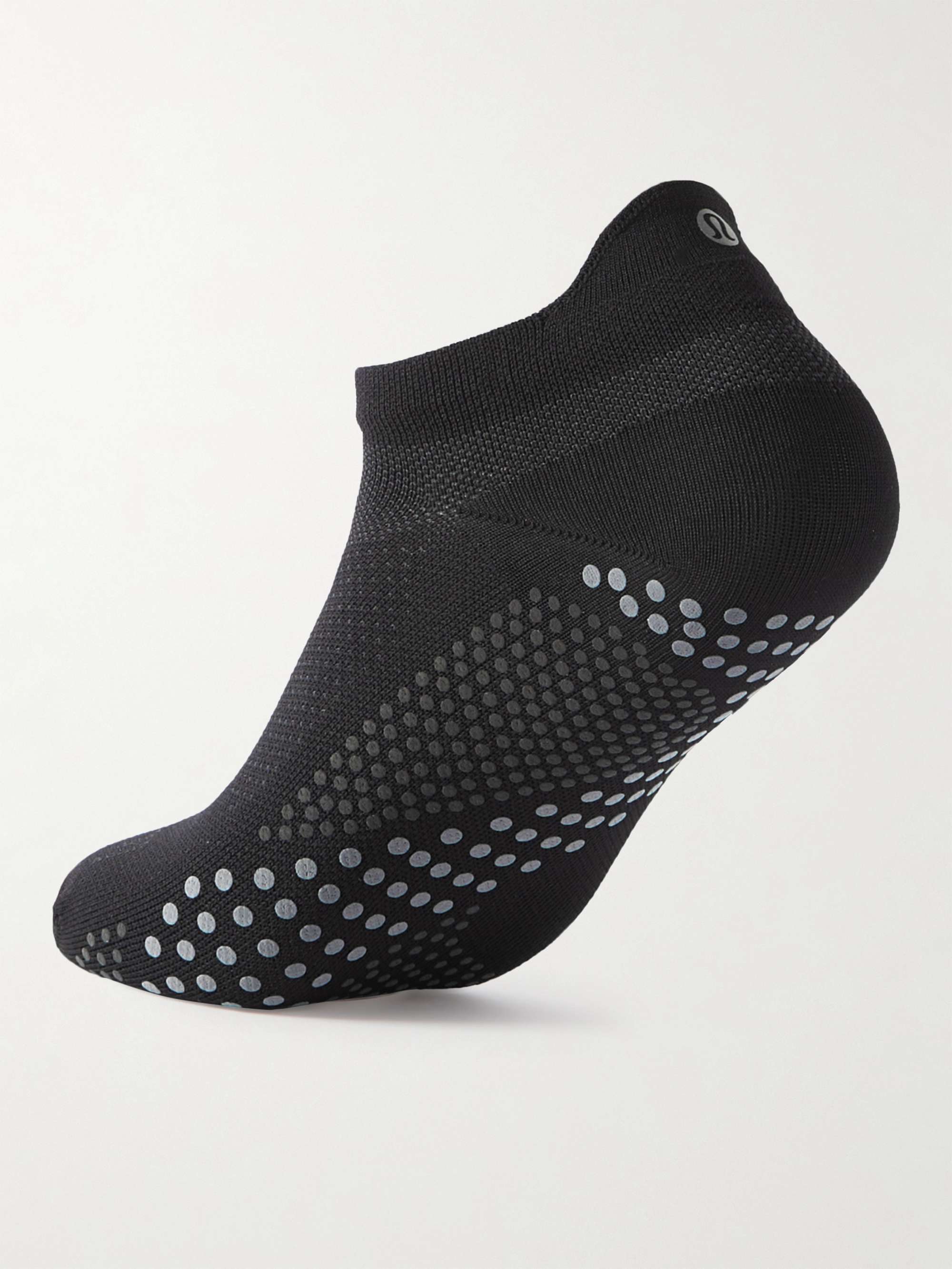 LULULEMON Find Your Balance Studio Grip Stretch-Knit No-Show Socks