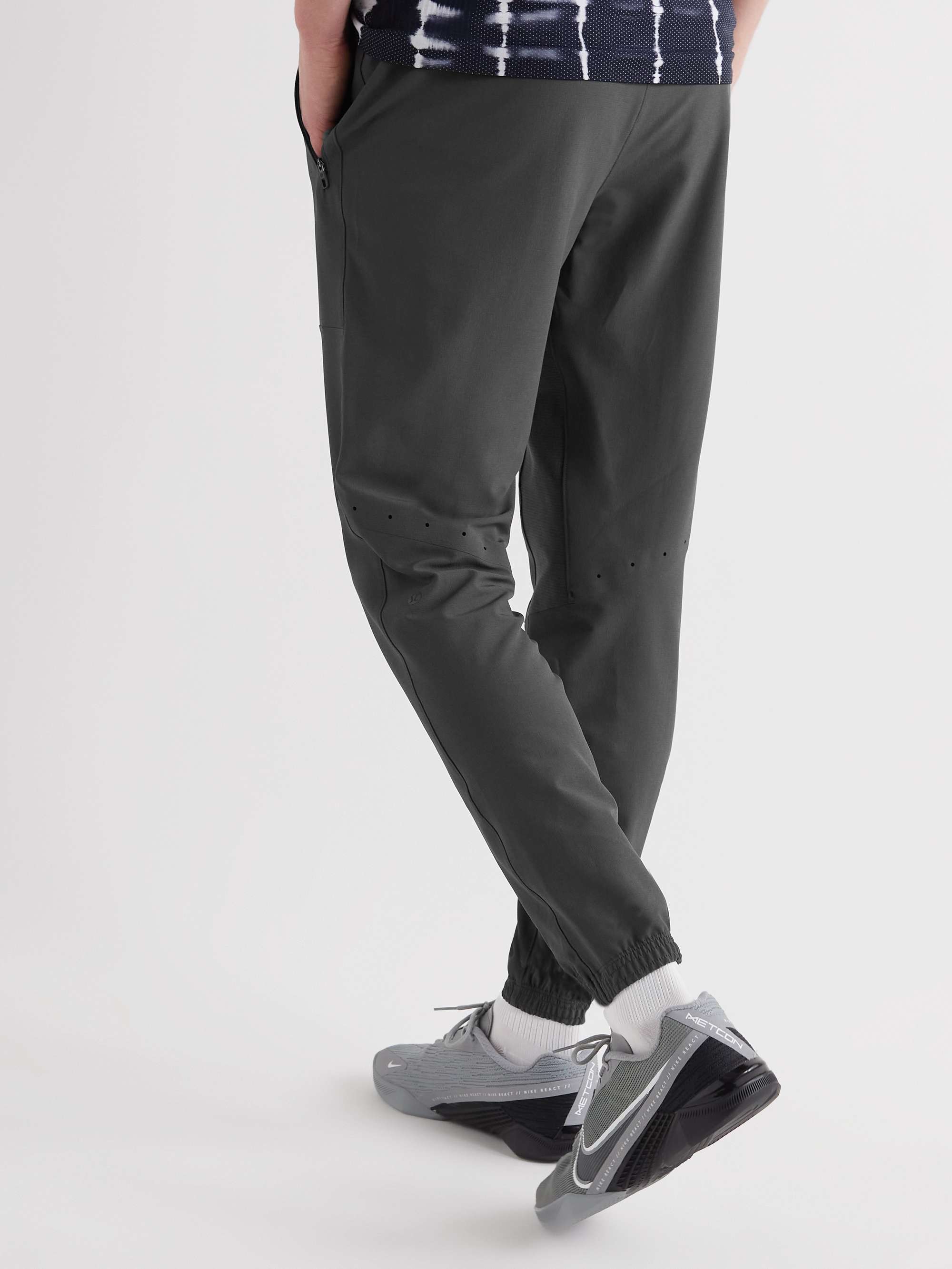LULULEMON License to Train Tapered Recycled Stretch-Shell Track Pants