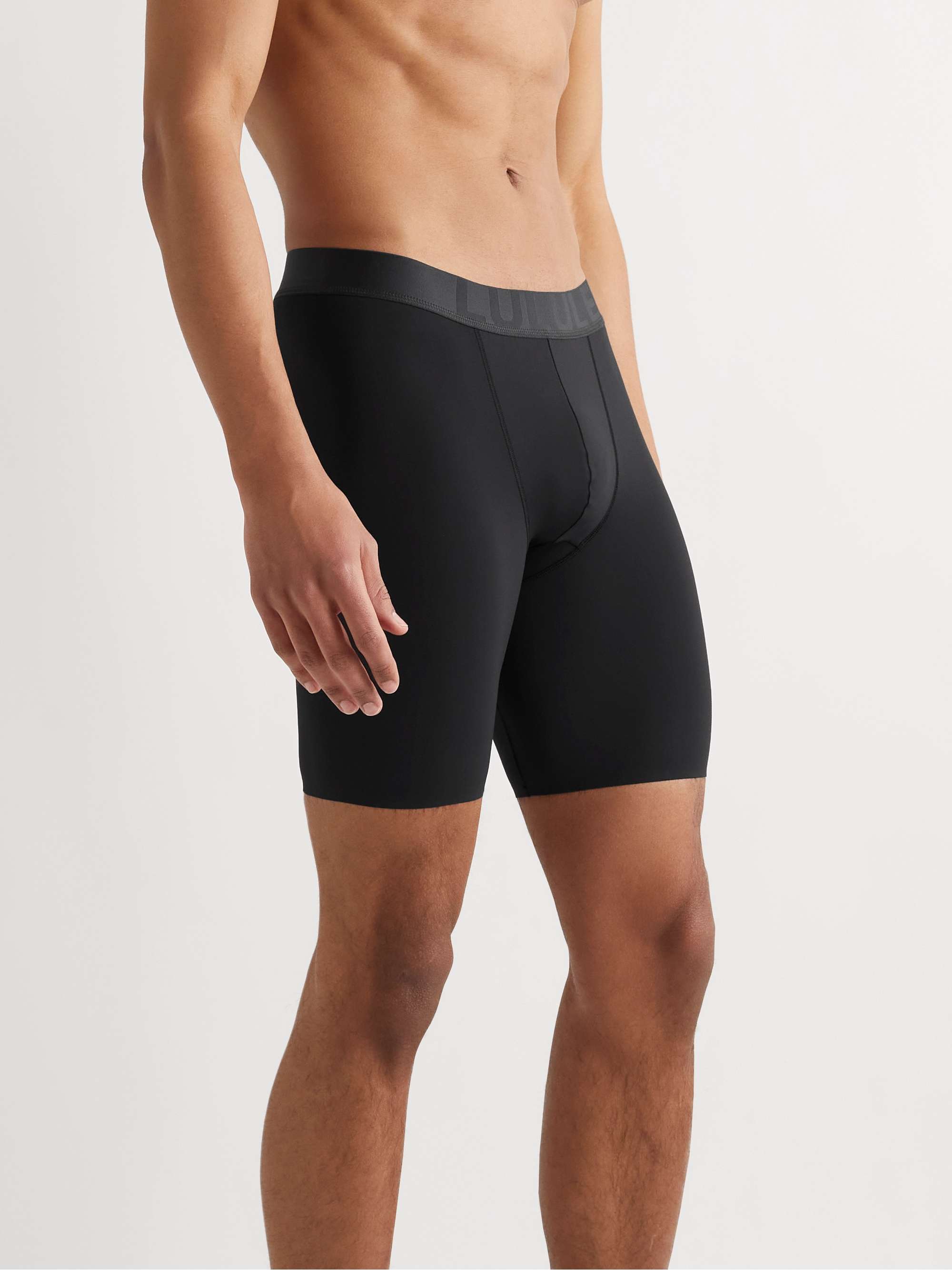 LULULEMON Built to Move Long Luxtreme Boxer Briefs