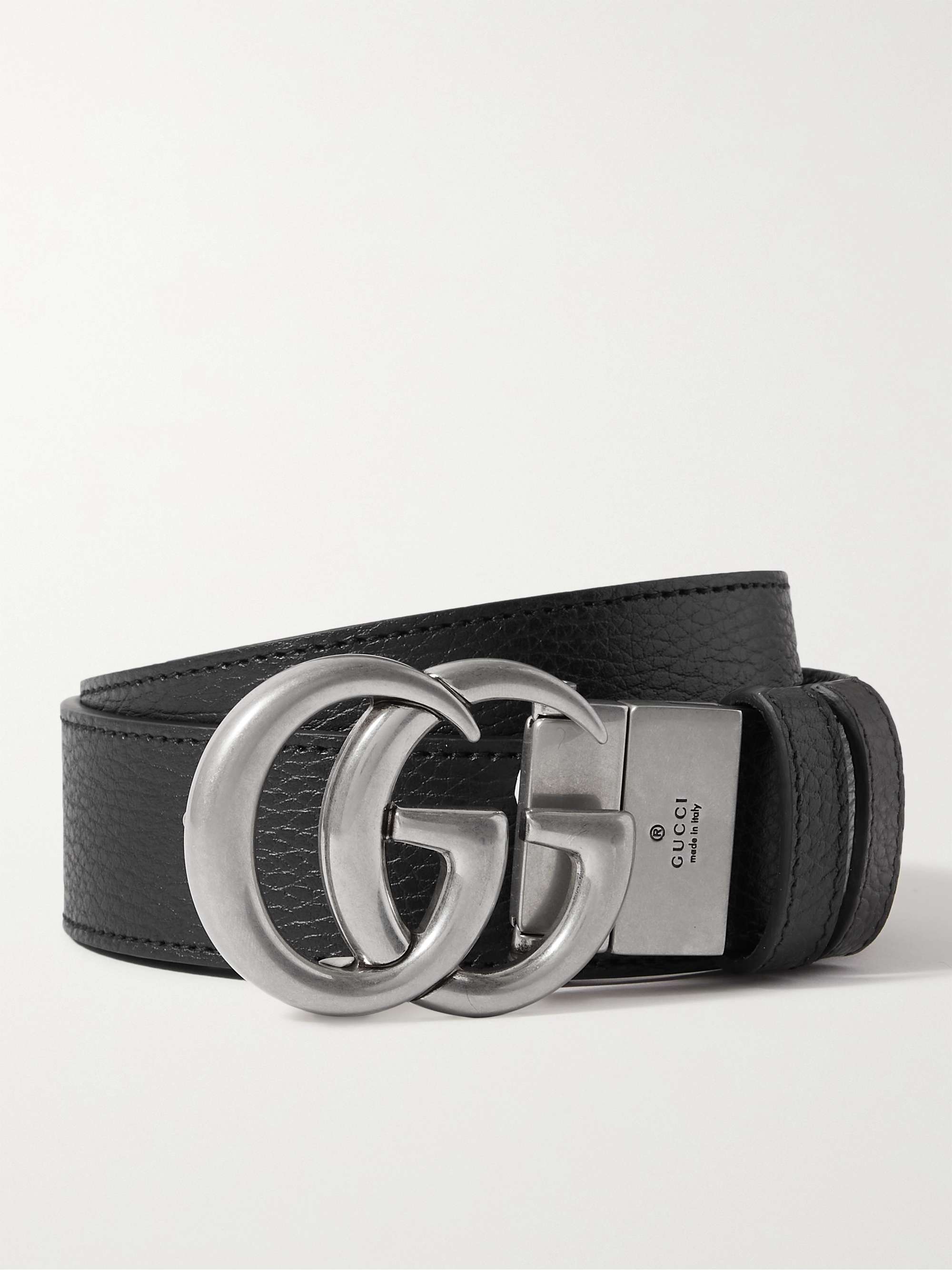 GUCCI  Reversible Full-Grain Leather Belt | MR PORTER