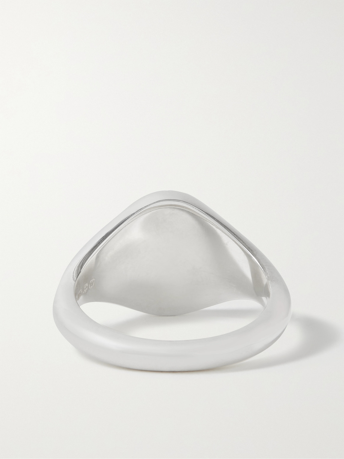  Deakin & Francis - Sterling Silver Signet Ring - Men - Silver - 8 