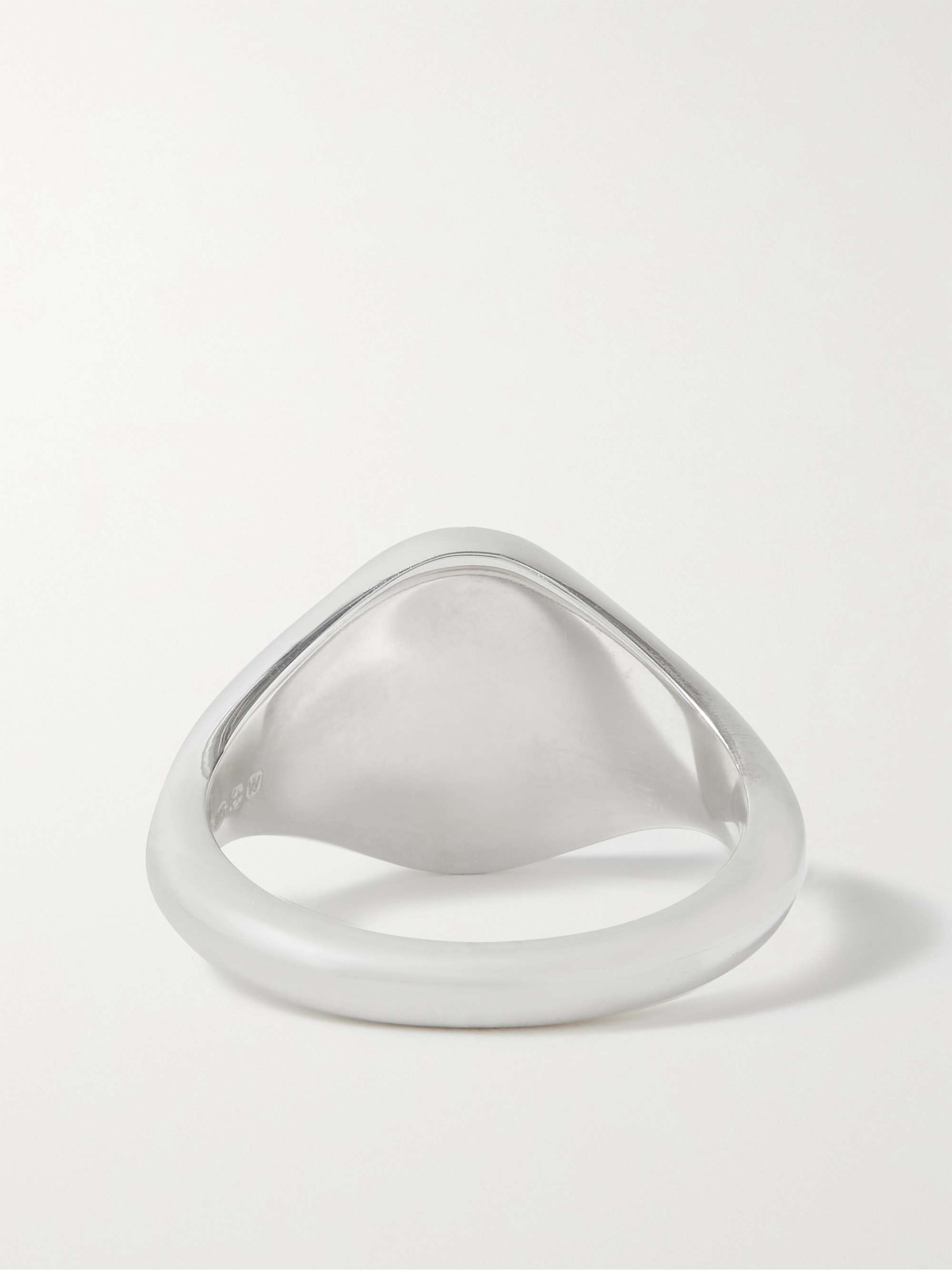 DEAKIN & FRANCIS Sterling Silver Signet Ring